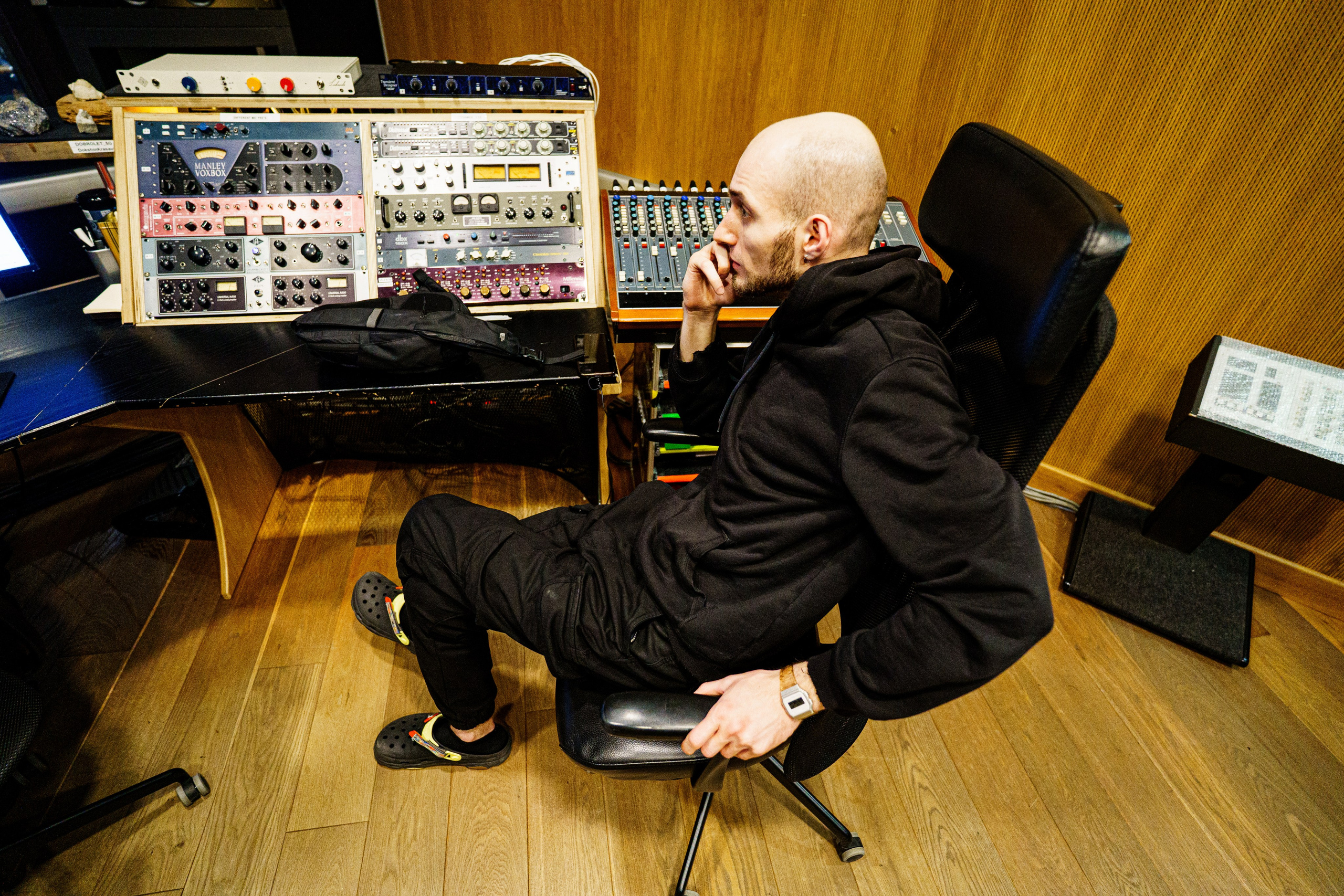 Нейрополис. Запись альбома на студии Добролёт. Концертный и репортажный фотограф в Санкт-Петербурге Слава Пахомов