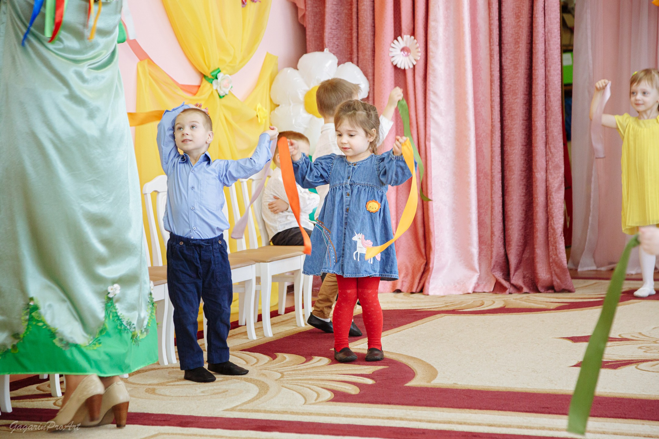 Репортаж в саду на утренник. GagarinProArt