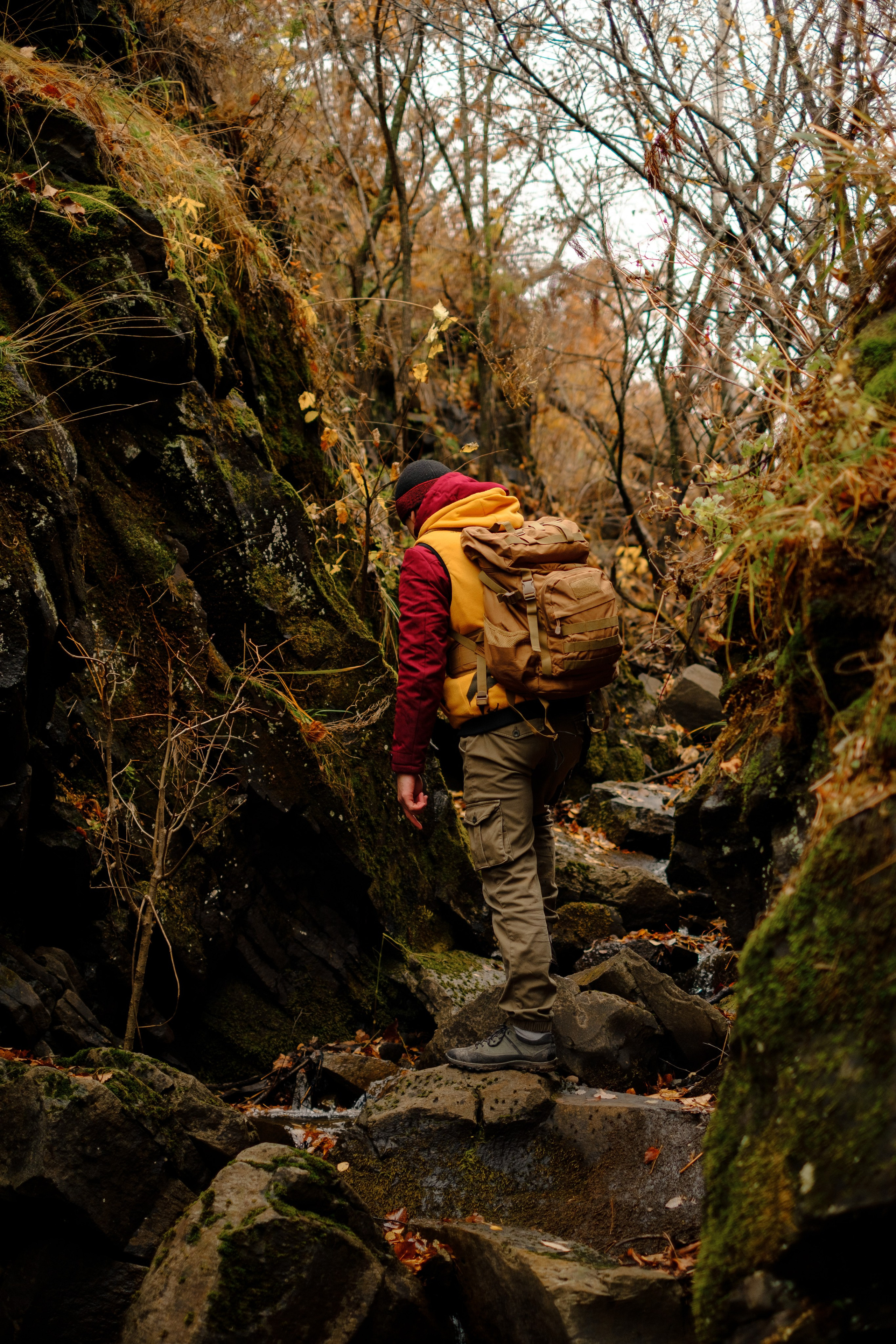 Михайловские столбы осенью. Фотограф Благовещенска Яна