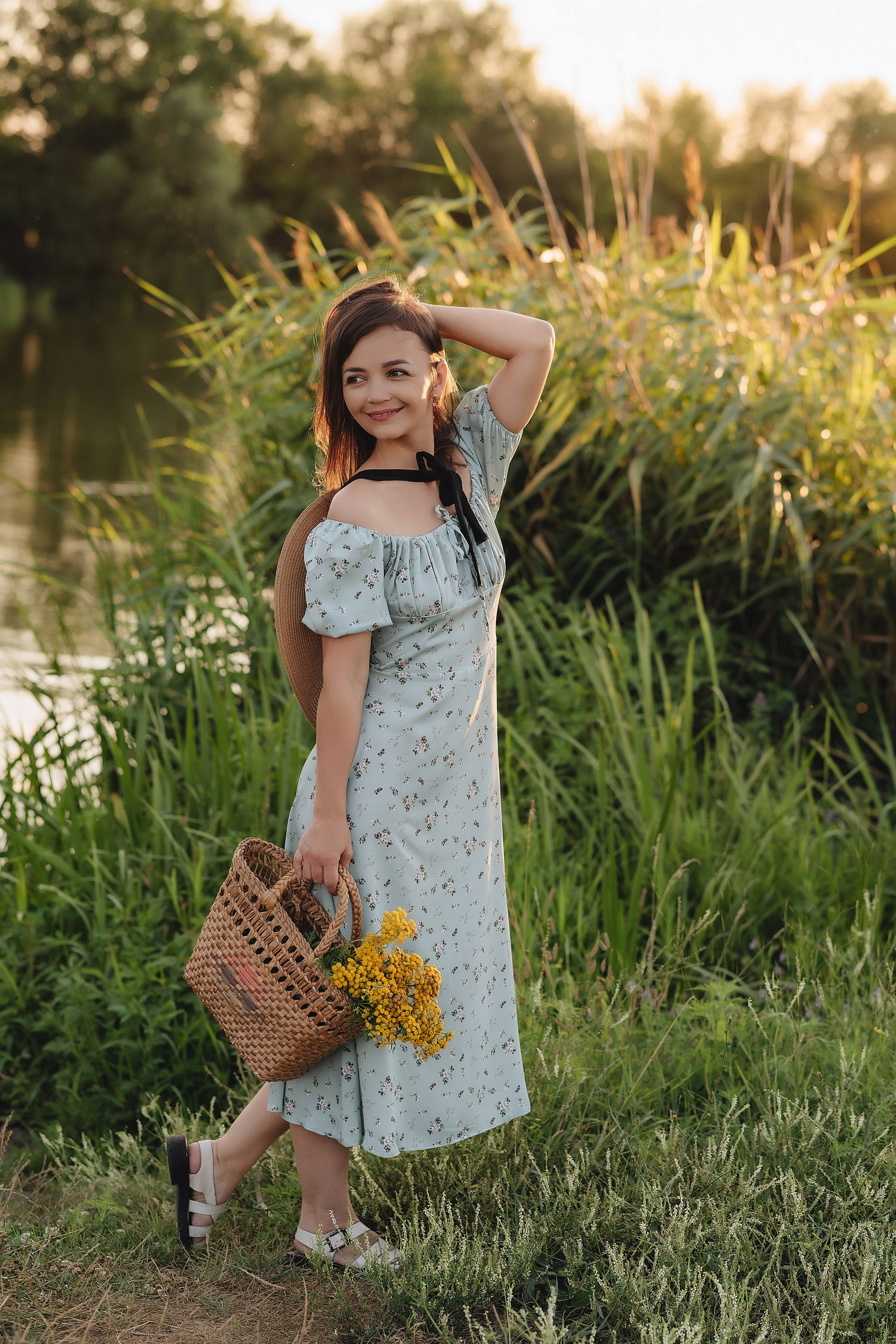 Семейная съемка на закате. Фотограф Карина Шмулёва. Воронеж и область