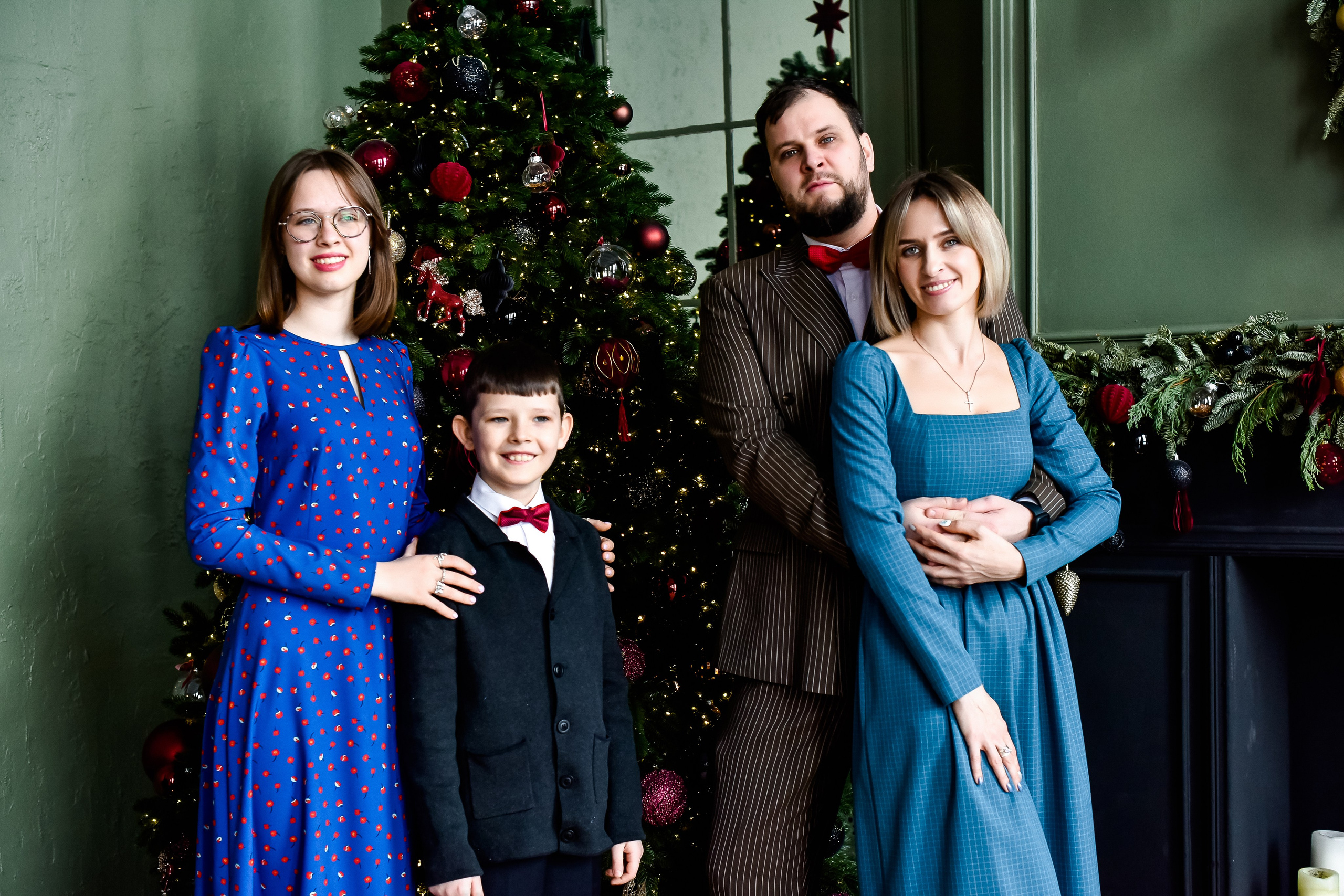 Дружная семья Настеньки