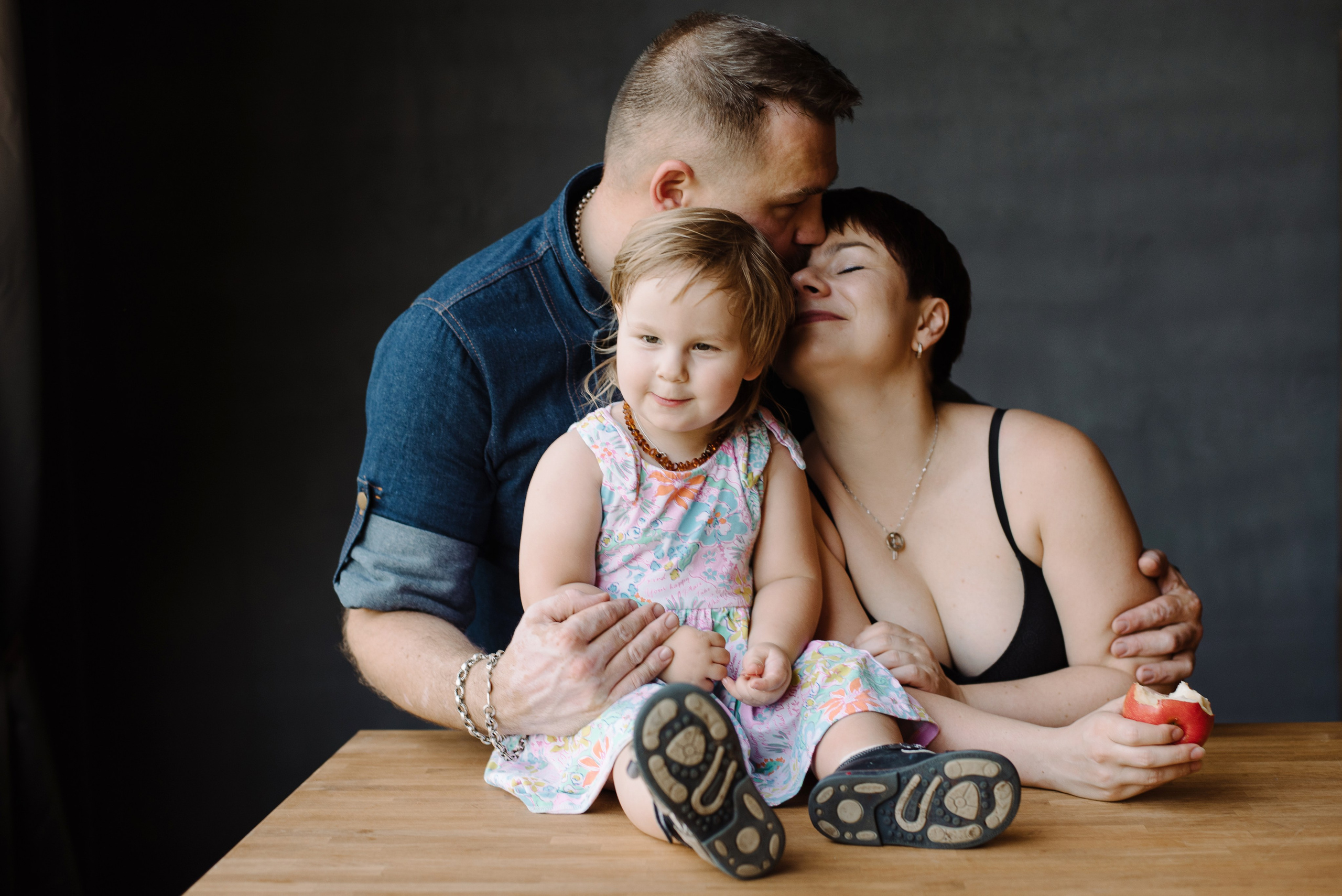 Сергей, Нина и Ева. Фотограф Алиса Калинина