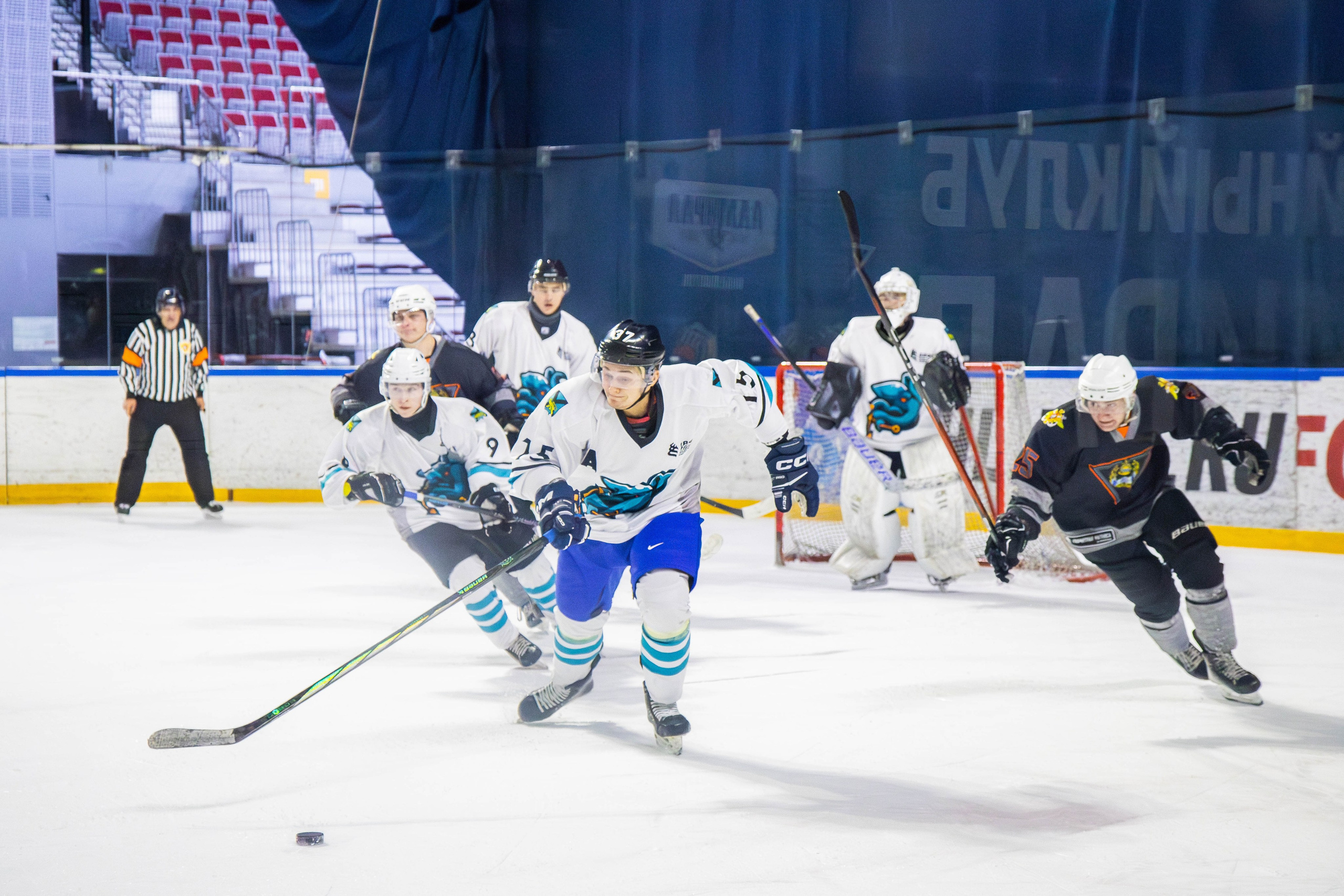 Матч сборной по хоккею ДВФУ. Репортажный фотограф во Владивостоке Анастасия Кострова