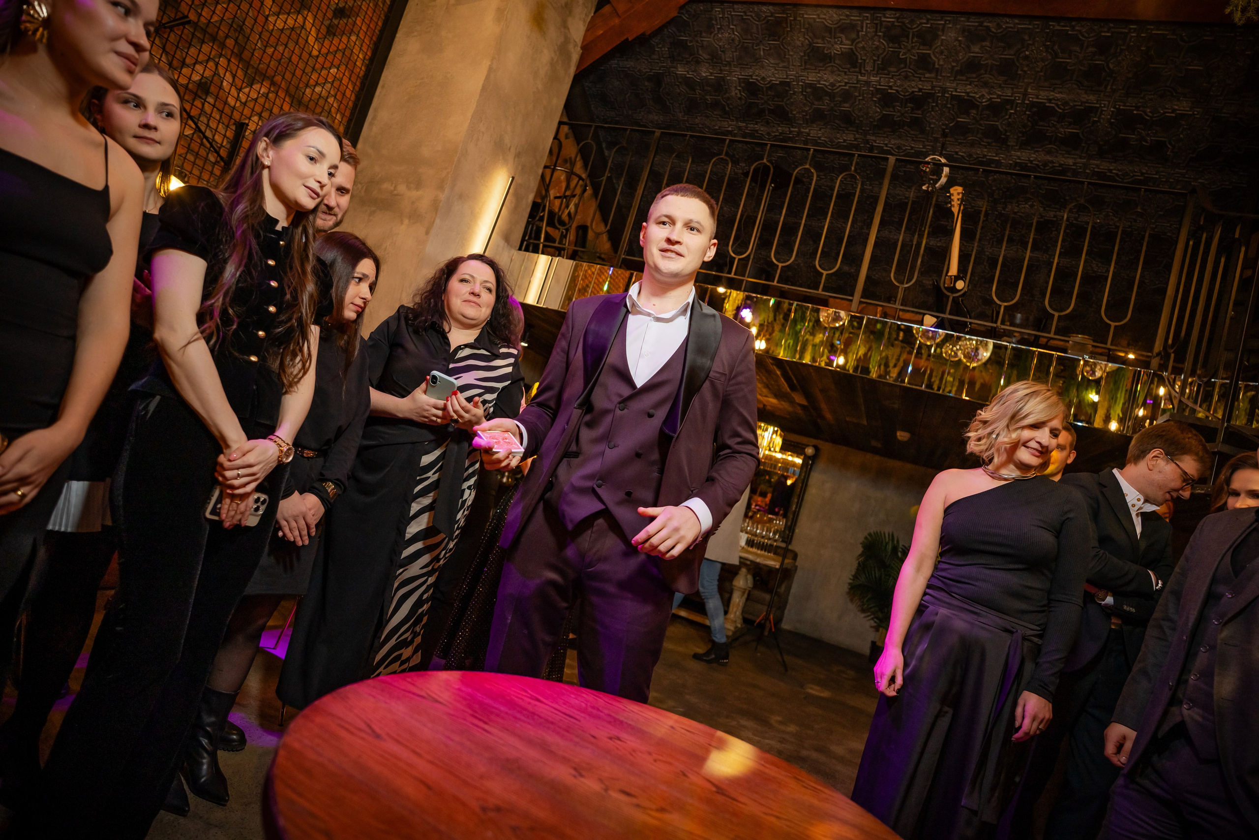 Корпоратив в ресторане Tsinist Декабрь 2025. Фотограф Александр Вишняков