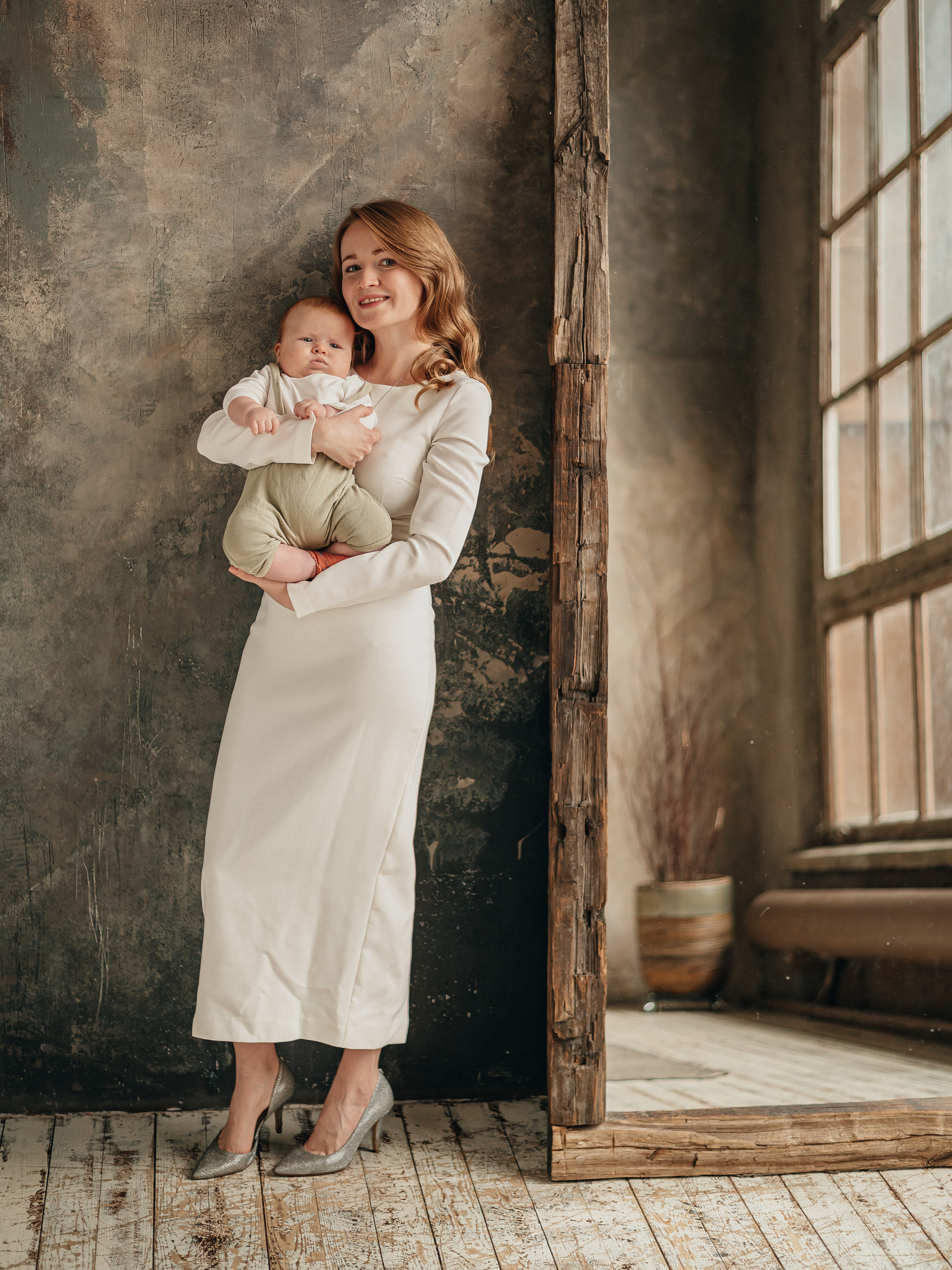 Семейная фотосессия в студии. Фотограф Москва