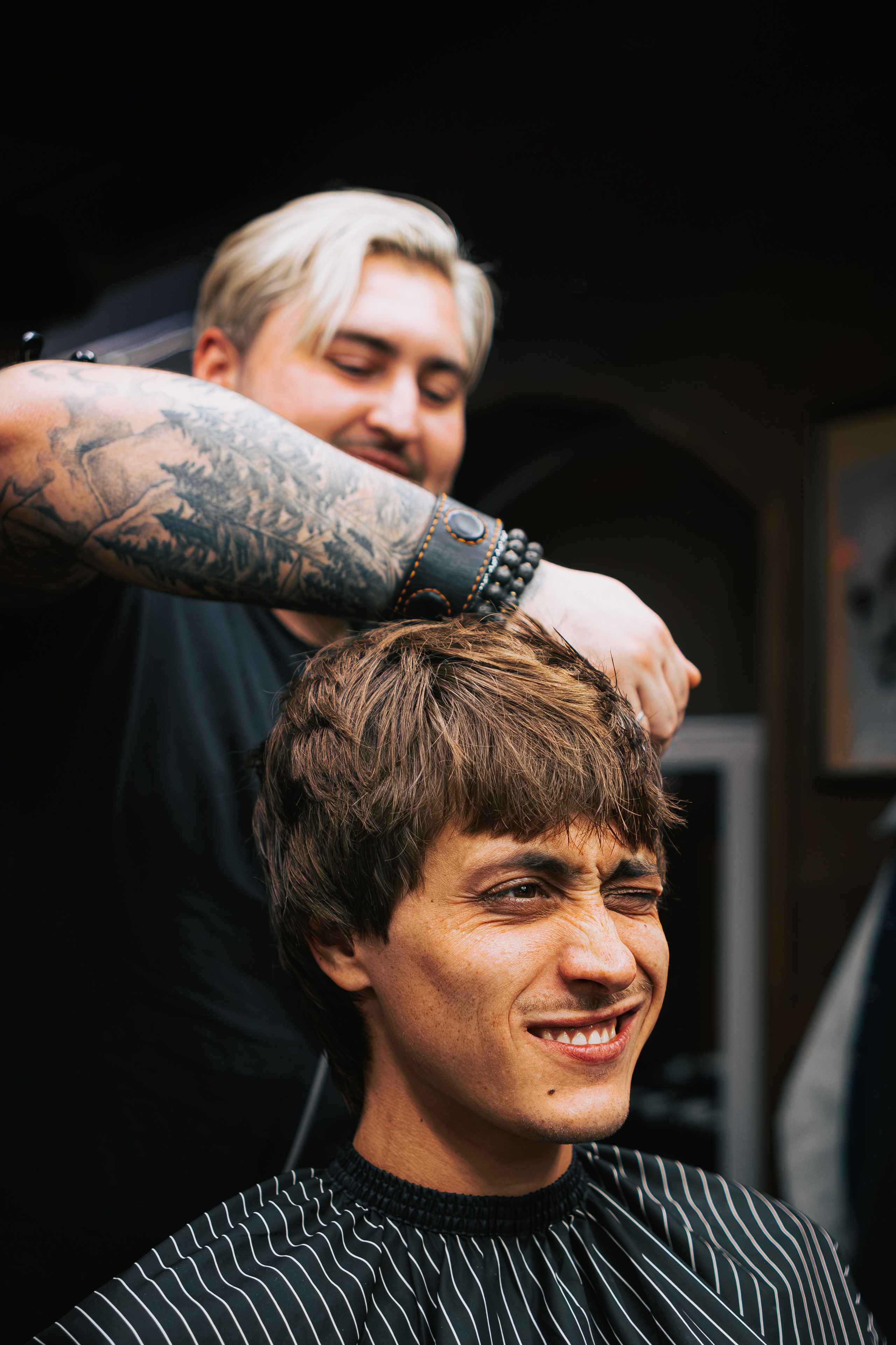 Контент-съемка барбершоп OLDBOY. Коммерческий и Портретный Фотограф Симферополь Крым Максим Махо