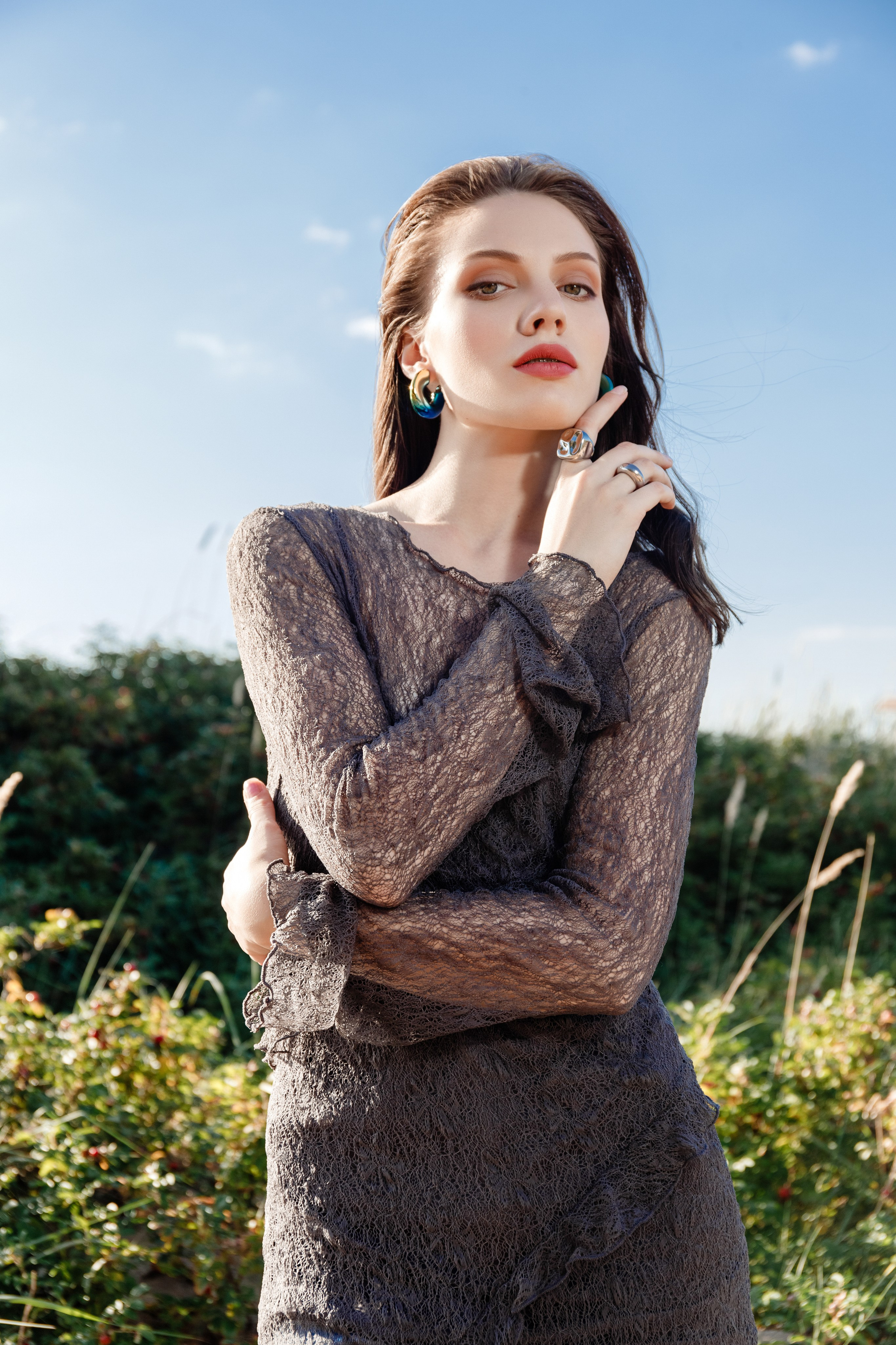 Летняя fashion-съёмка на пляже