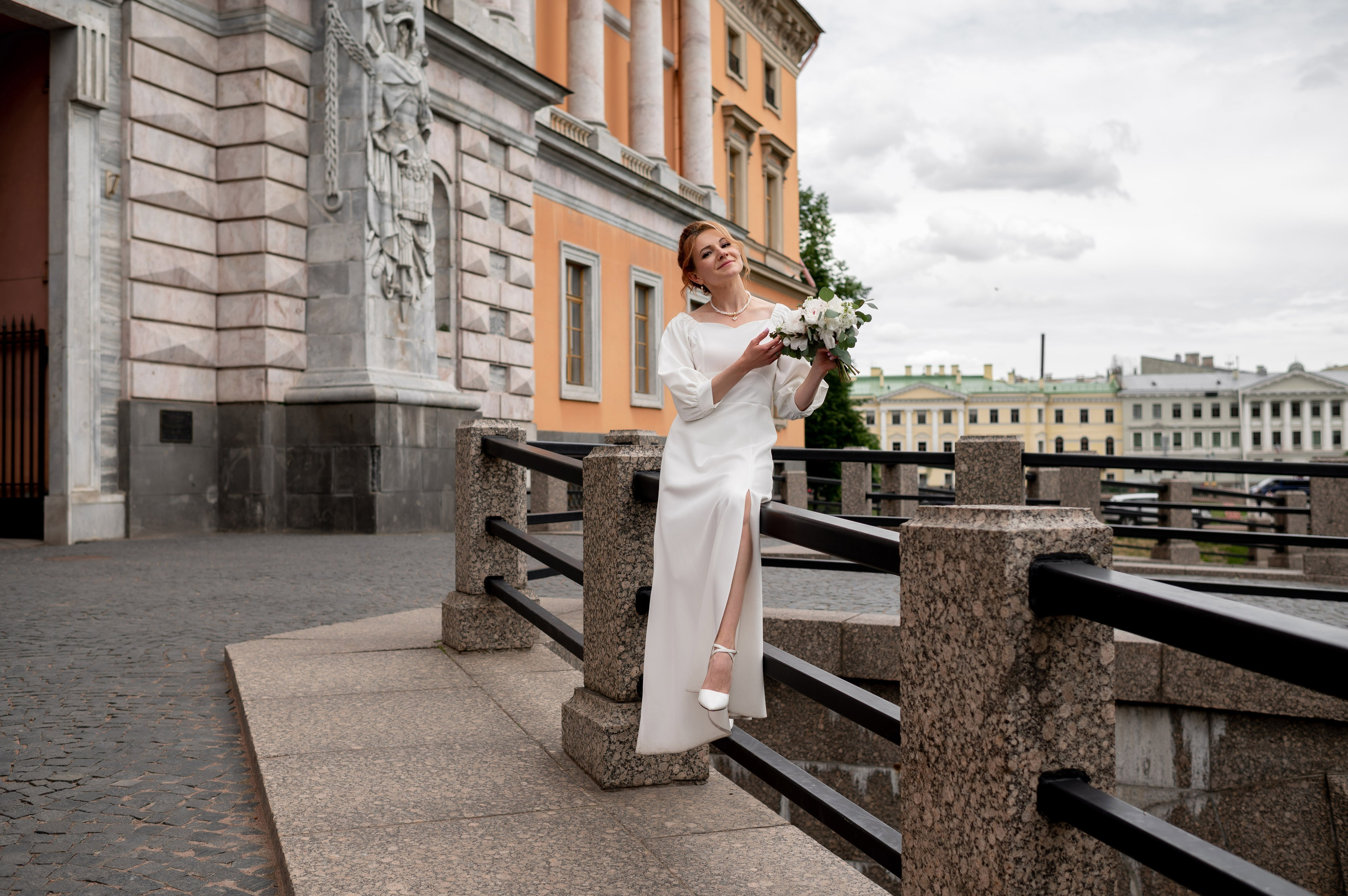 Юля и Даниил (свадебная фотосессия в Парке Победы и у Инженерного замка). Портретный, семейный и свадебный фотограф в Санкт-Петербурге и в Пушкине Ширяев Денис
