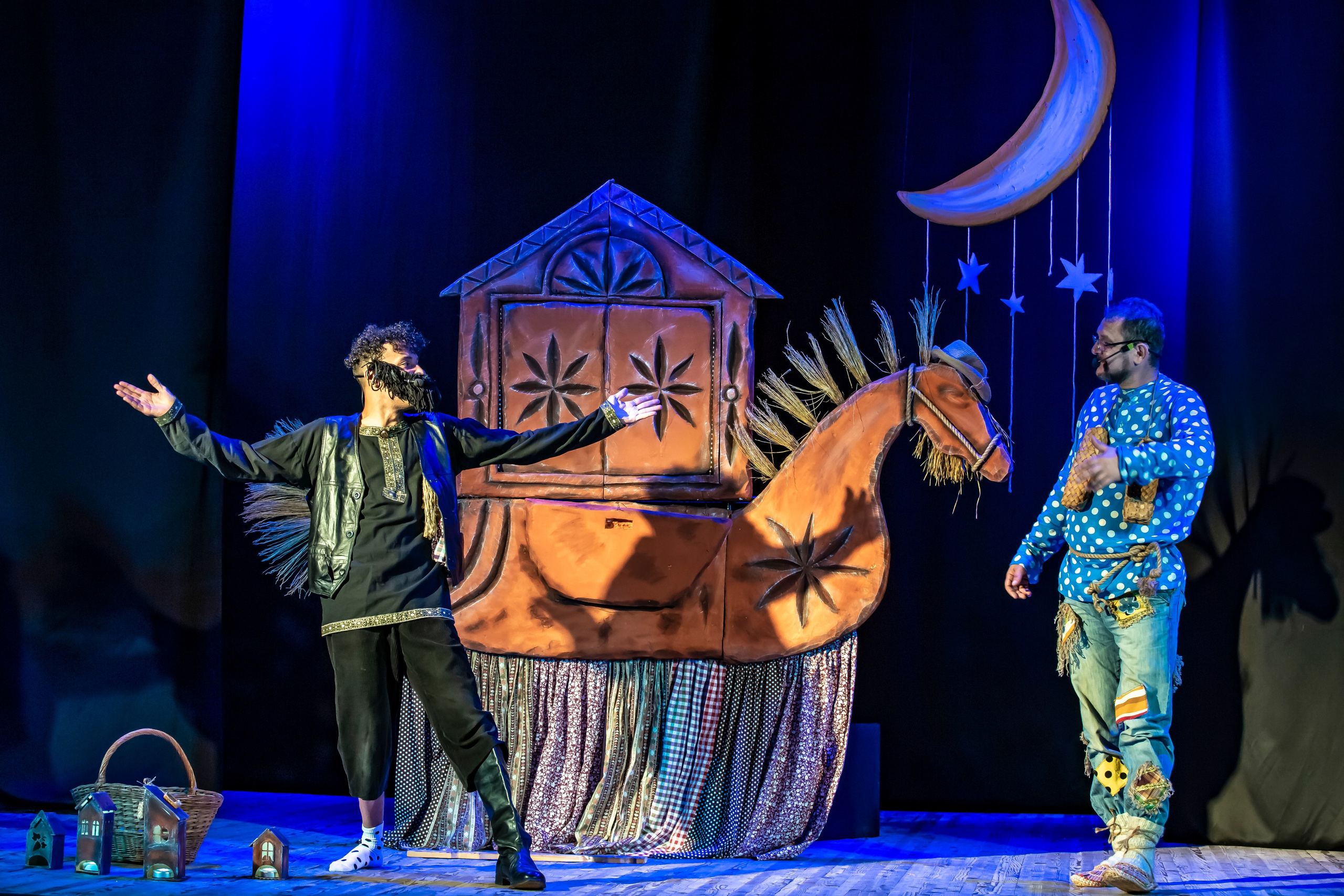 Лапотные сказки спектакль театра Саквояж. Фотограф в Сочи Юрий Шептаев