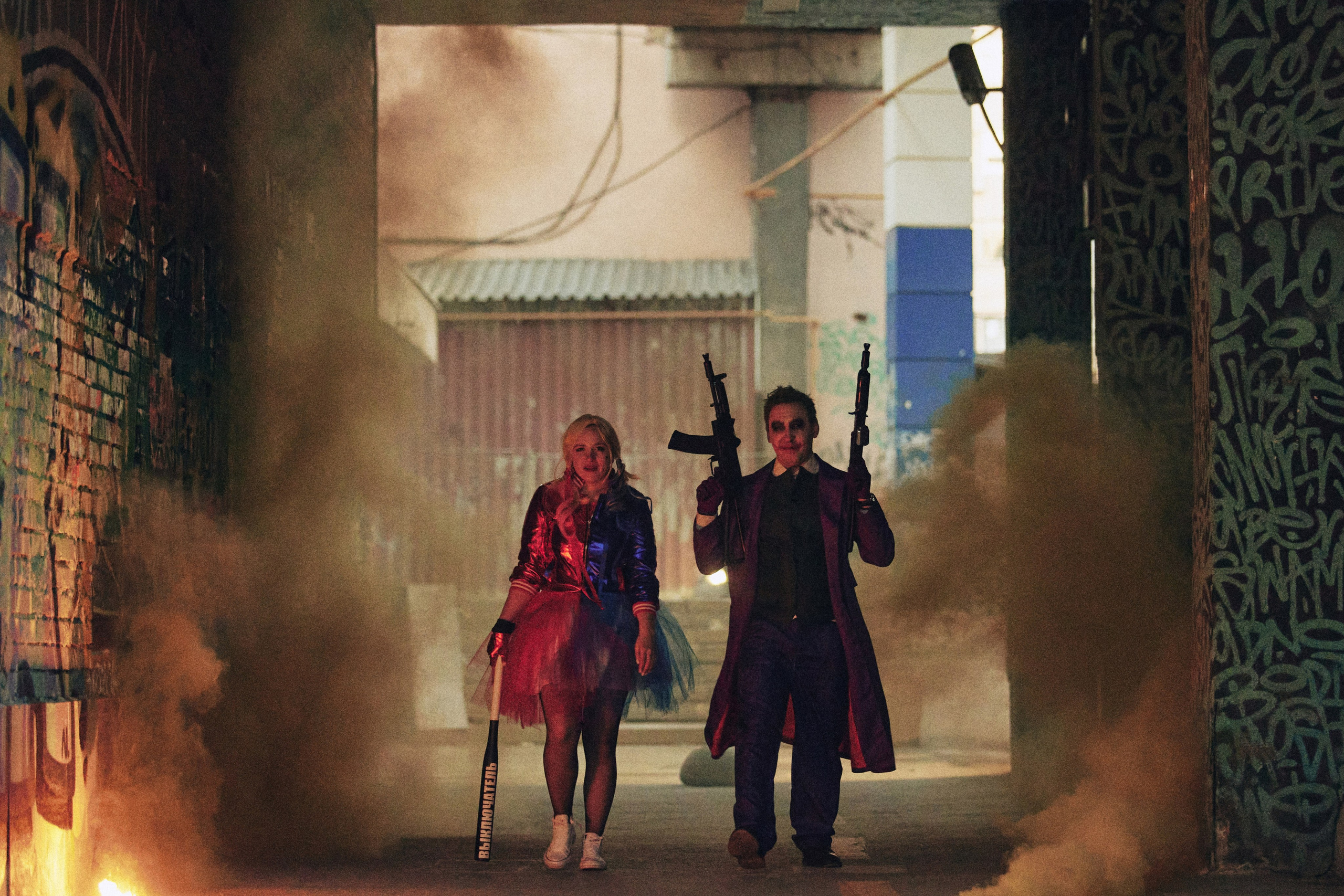 THE JOKER AND HARLEY QUINN. Дмитрий Мазуркевич: Профессиональный Репортажный Фотограф