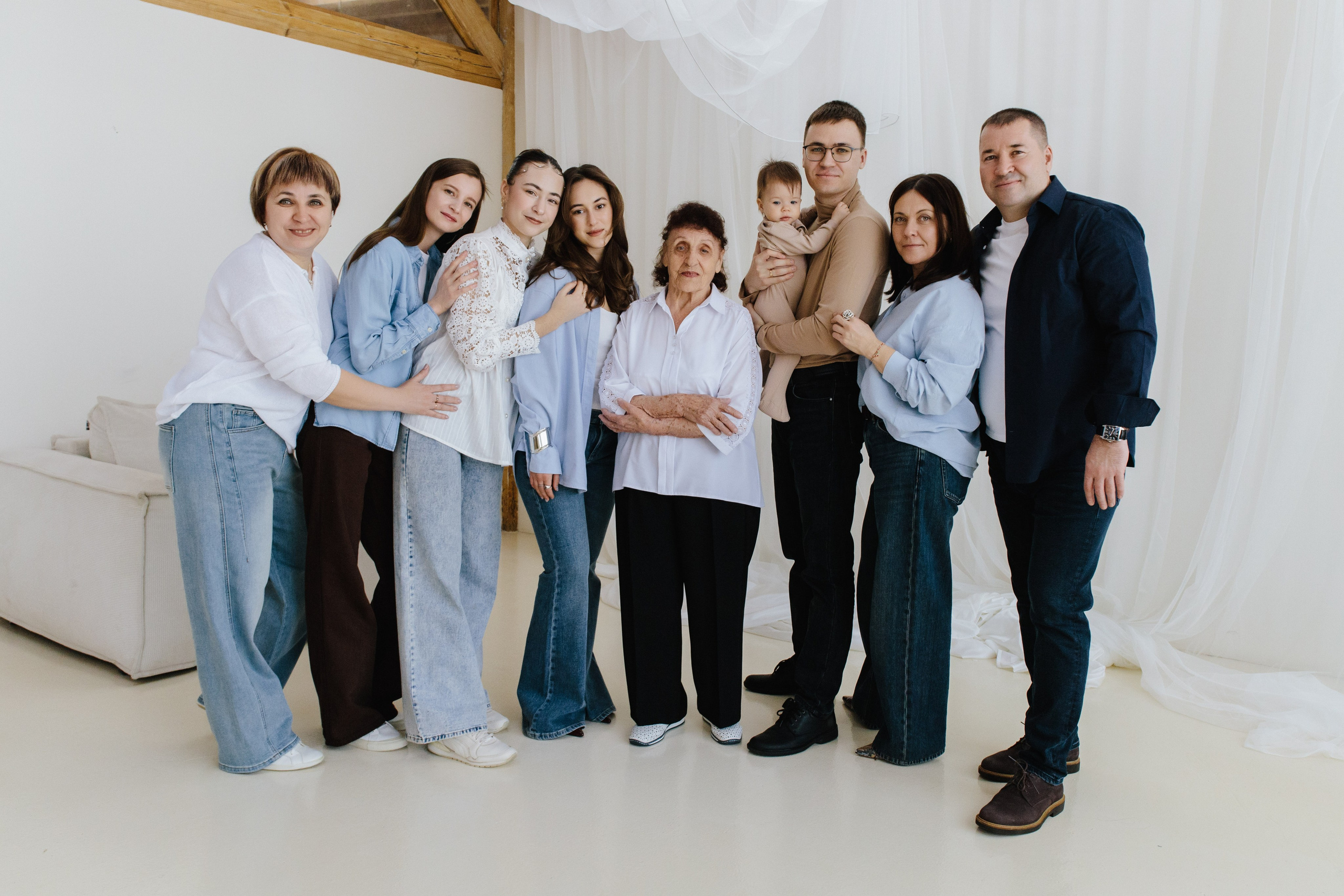 Семья Савиных. Фотограф Елена Балакина (Челябинск)