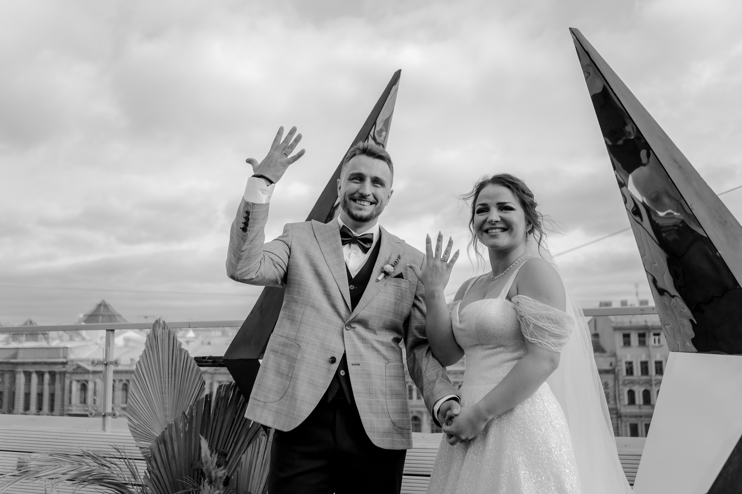 Над крышами Питера. Свадебный и семейный фотограф Арина Кулёва