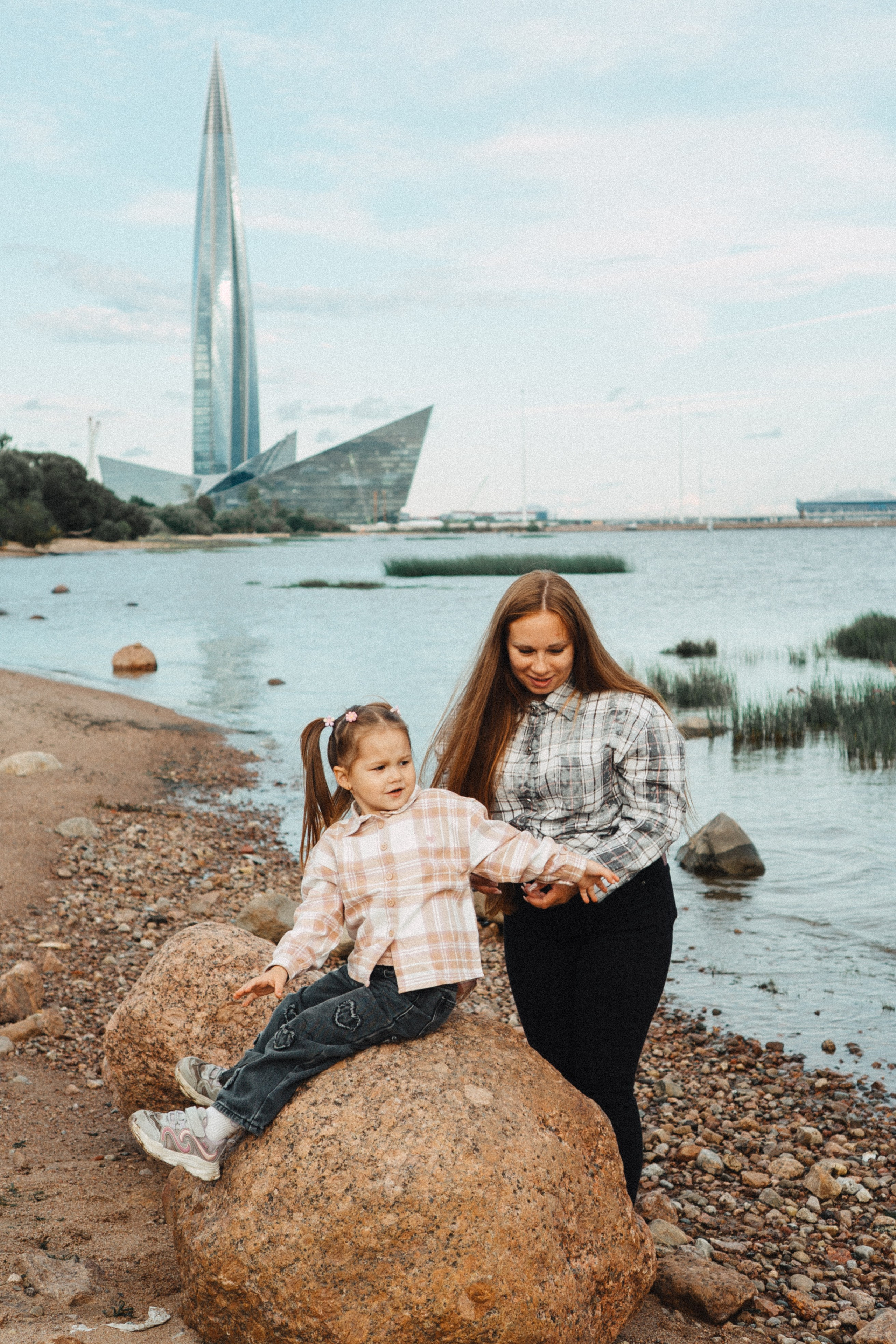 МАМА И ДОЧКА НА ФИНСКОМ ЗАЛИВЕ. Профессиональный фотограф, Санкт-Петербург — Виктория Богомолова