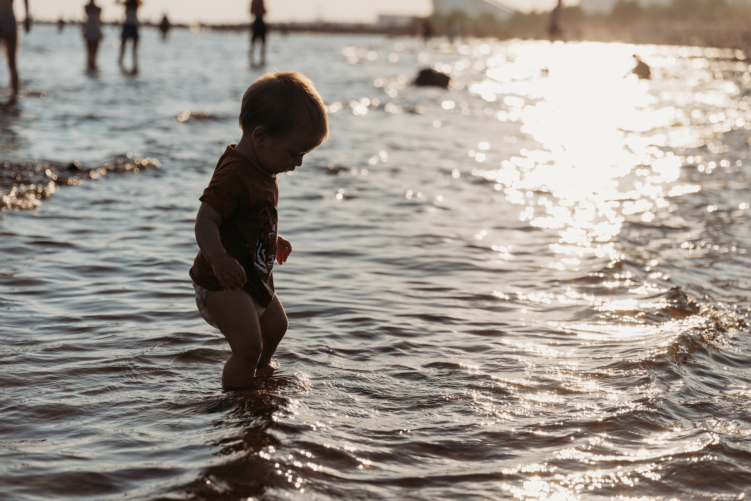 Семейная съемка на закате. Семейный и детский фотограф в Санкт-Петербурге