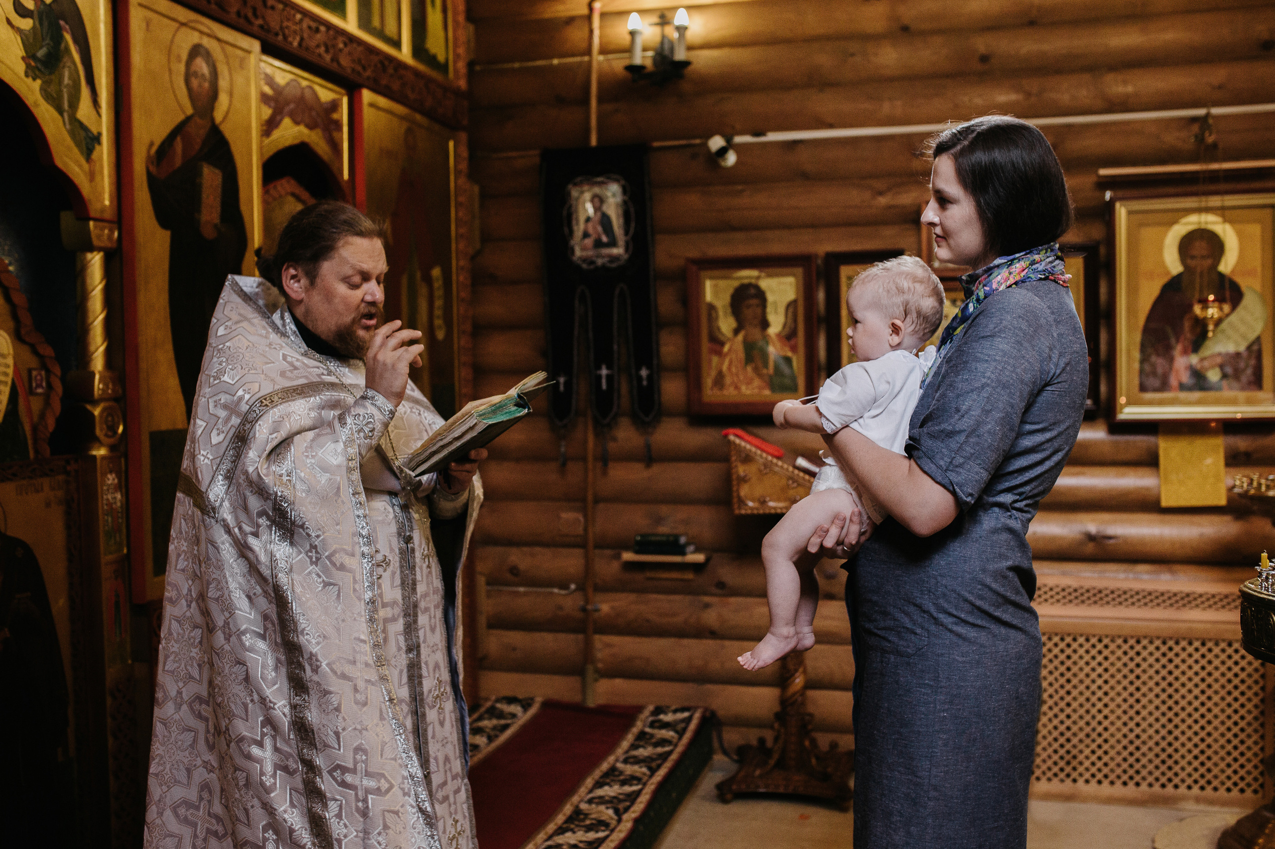 Крещение Машеньки. Семейный и детский фотограф в Санкт-Петербурге