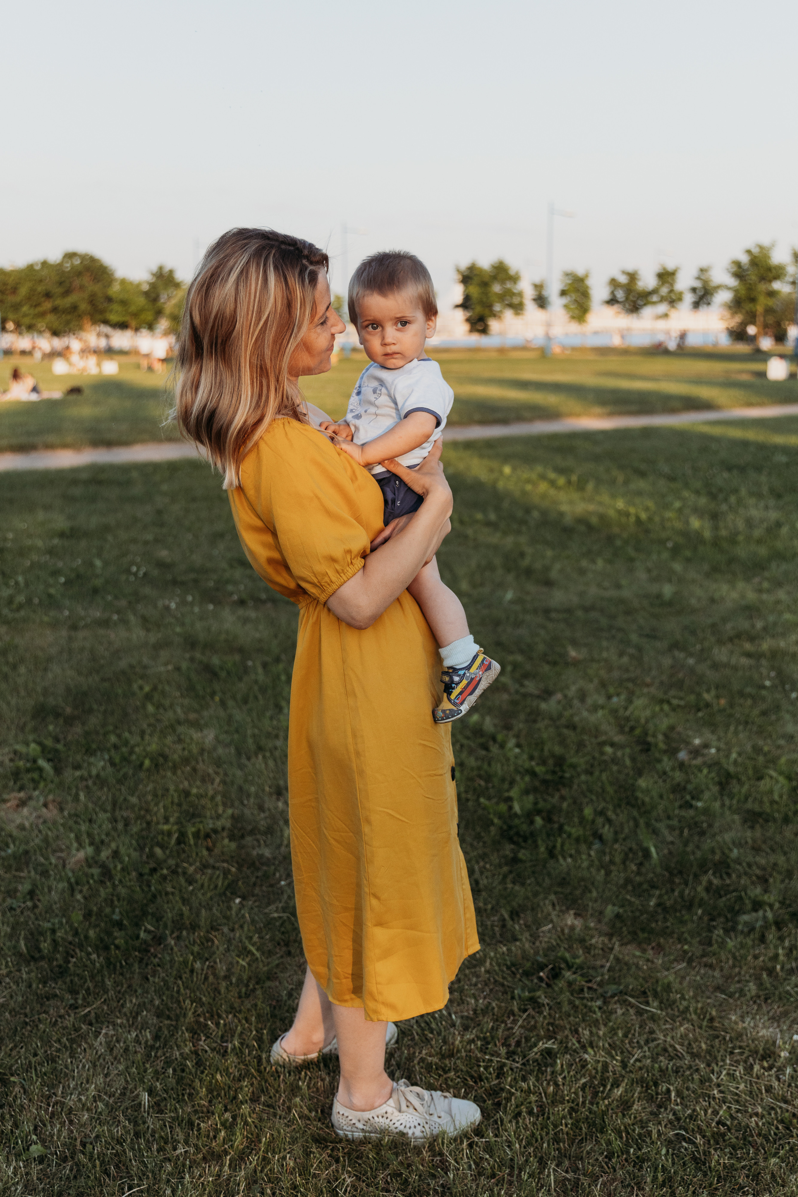 Семейная съемка на закате. Семейный и детский фотограф в Санкт-Петербурге