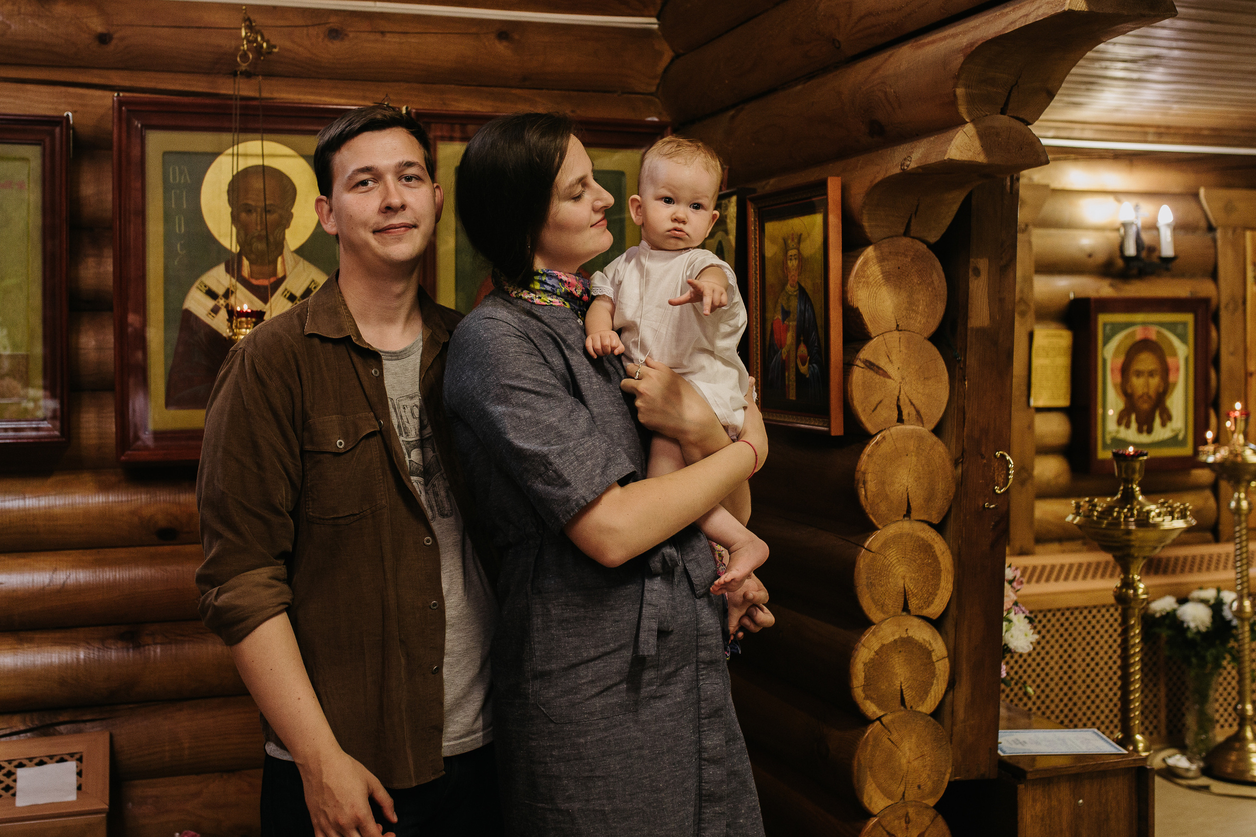 Крещение Машеньки. Семейный и детский фотограф в Санкт-Петербурге