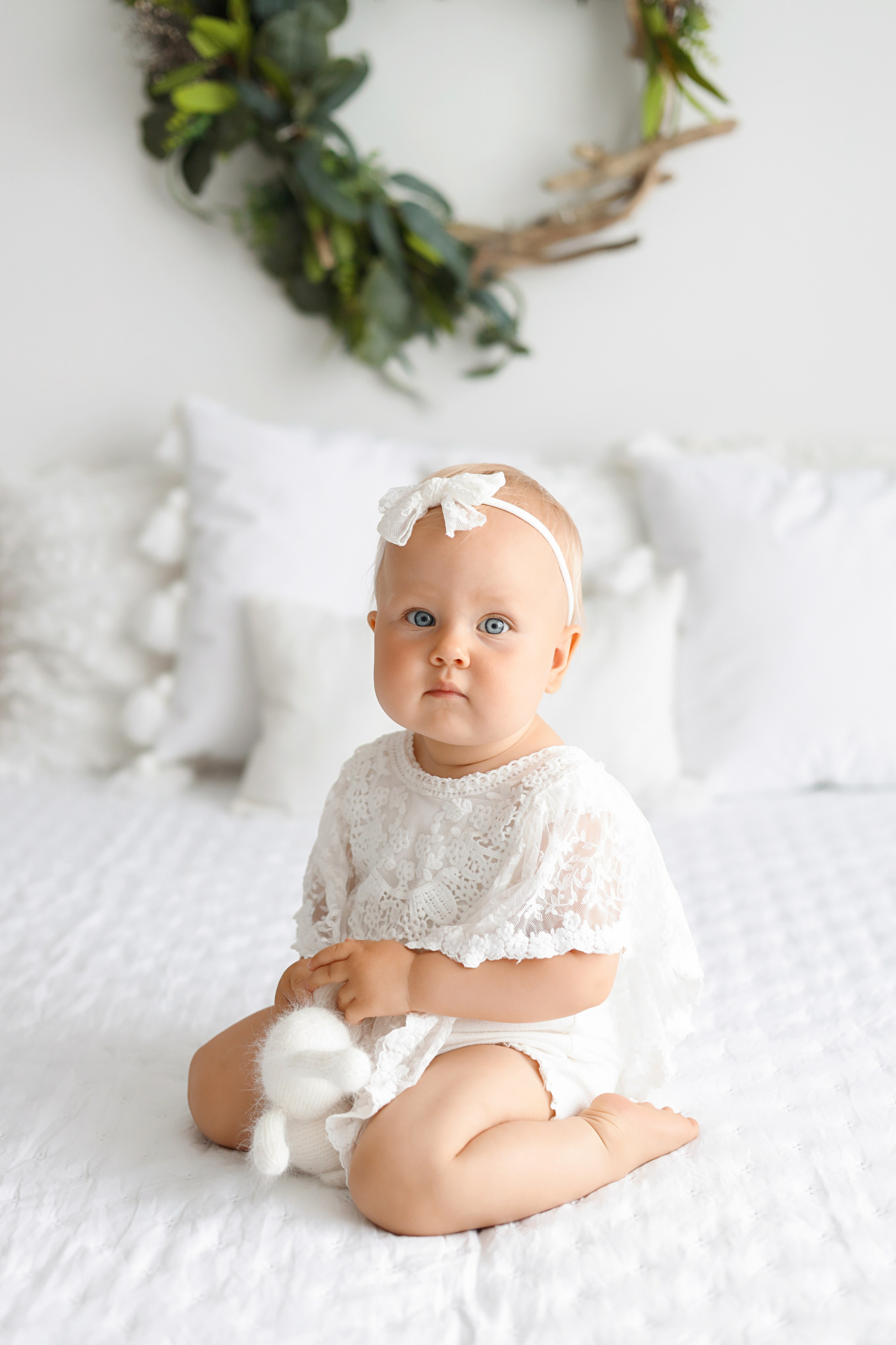 Детская фотосессия на 1 годик для Киры. Фотограф новорожденных Москва. Ньюборн фотограф Москва