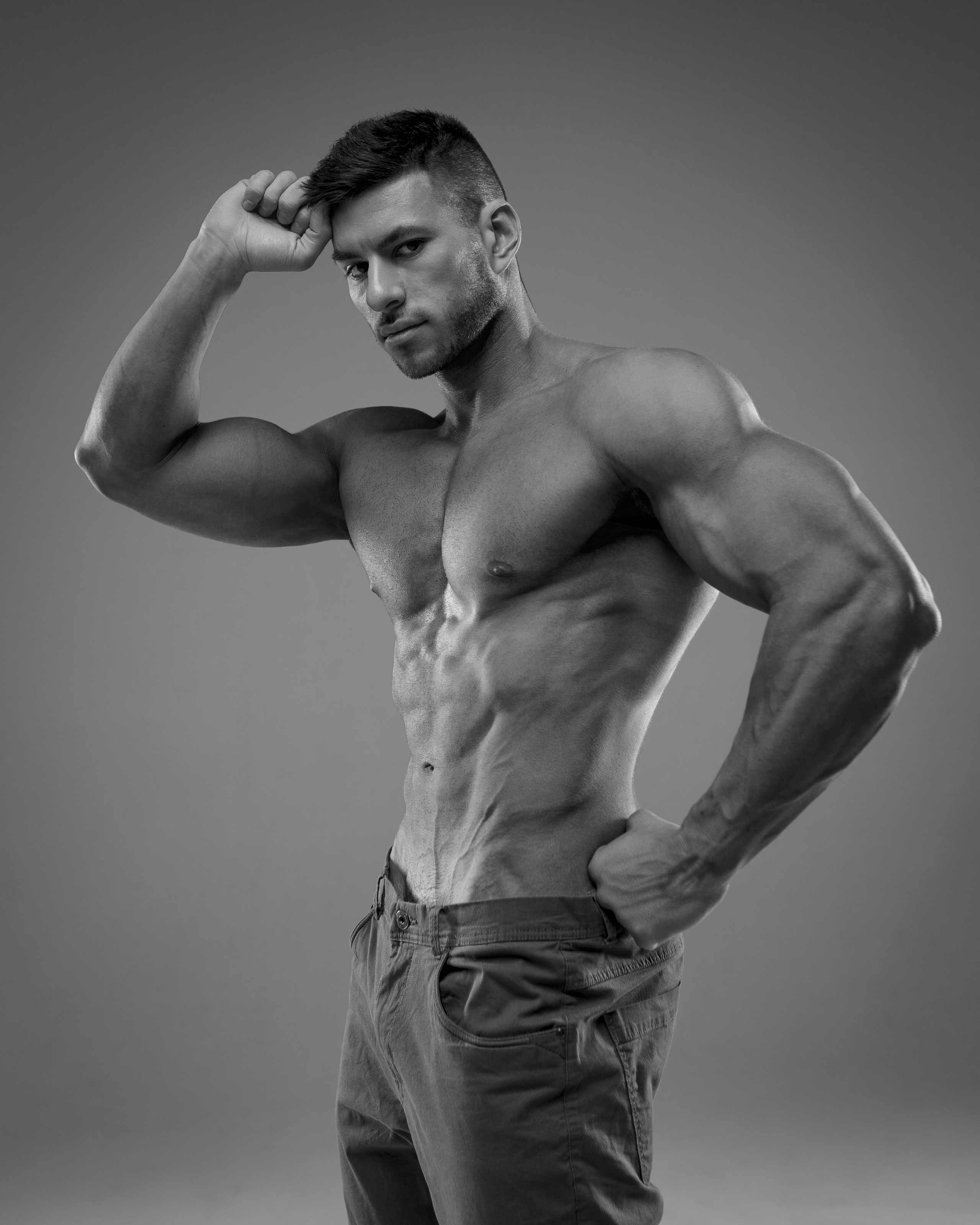 СТУДИЙНОЕ. Фитнес фотограф в Санкт-Петербурге Леонид Тараканов