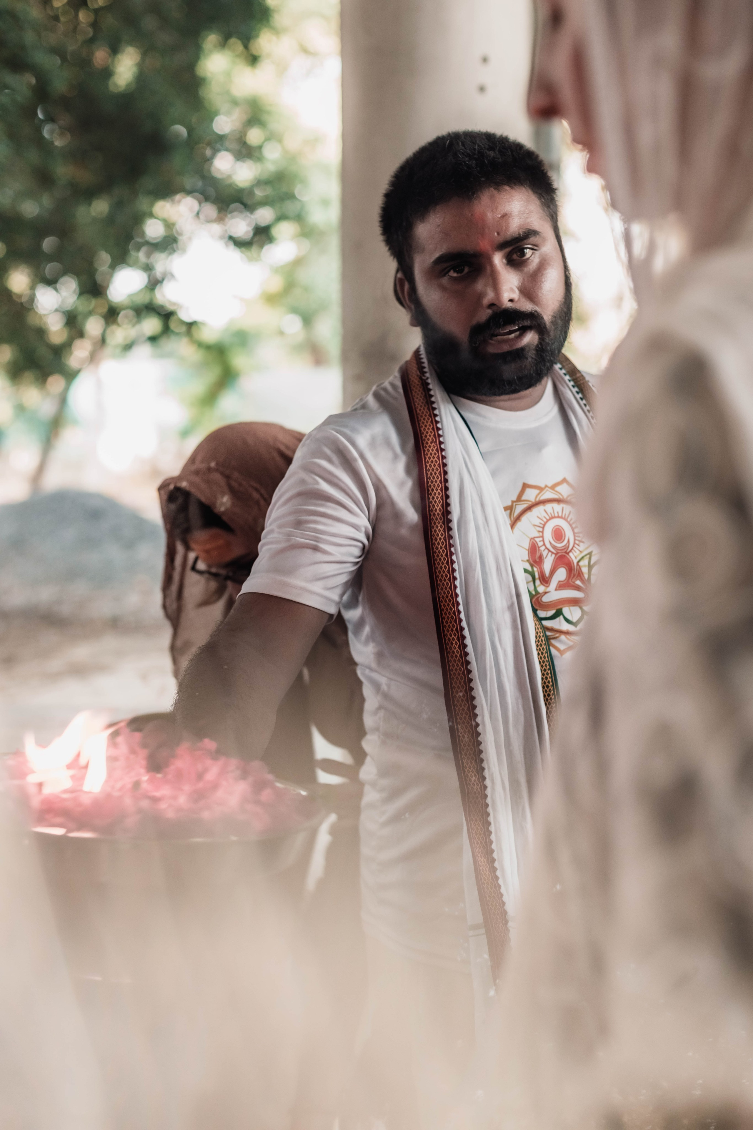 Pitri Paksha yagyas & poojas Devraha Baba ji ashram. Mariam Bagdasaryan