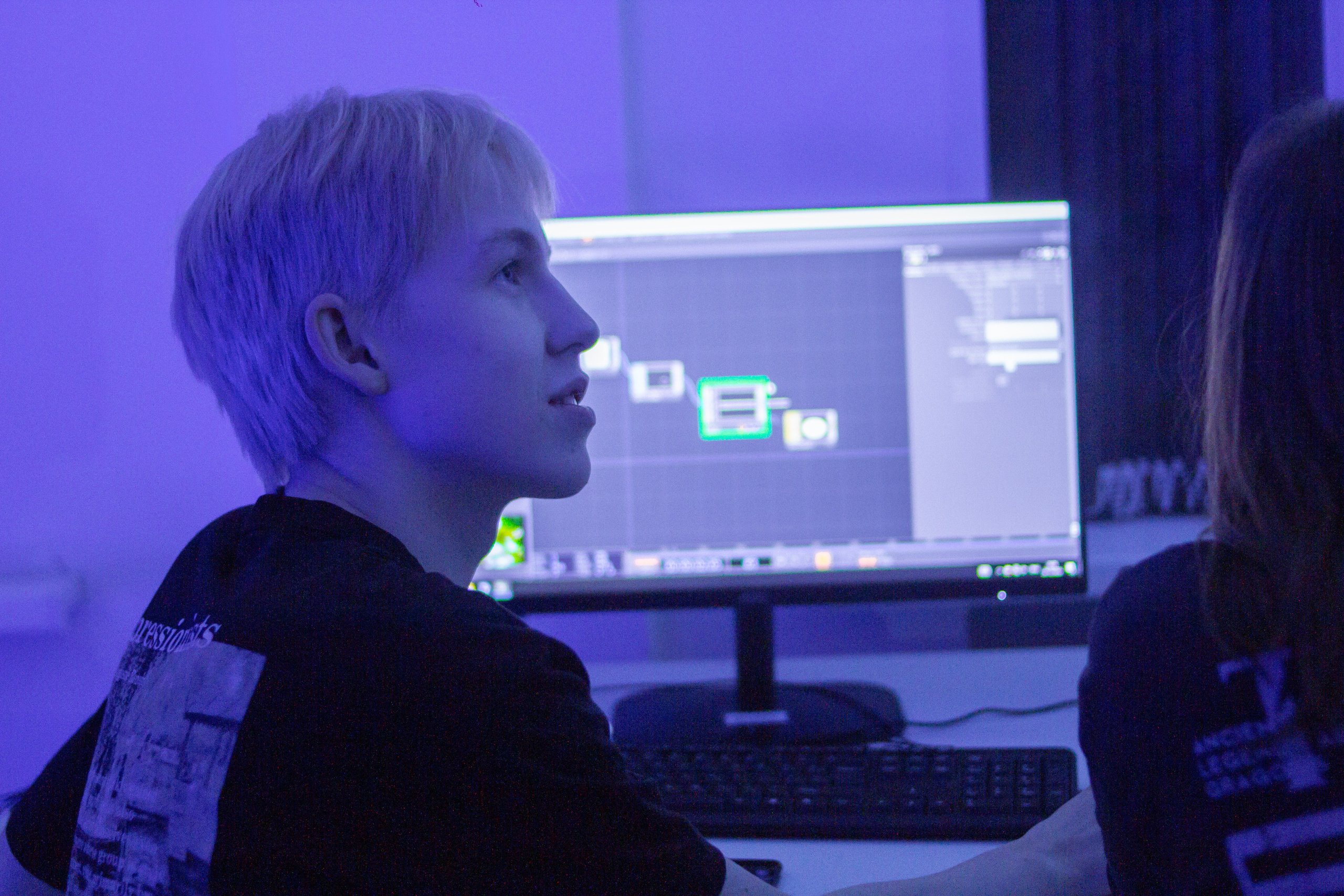 Профориентационный вечер профиля «Цифровое искусство» в Екатеринбургской академии современного искусства 2024