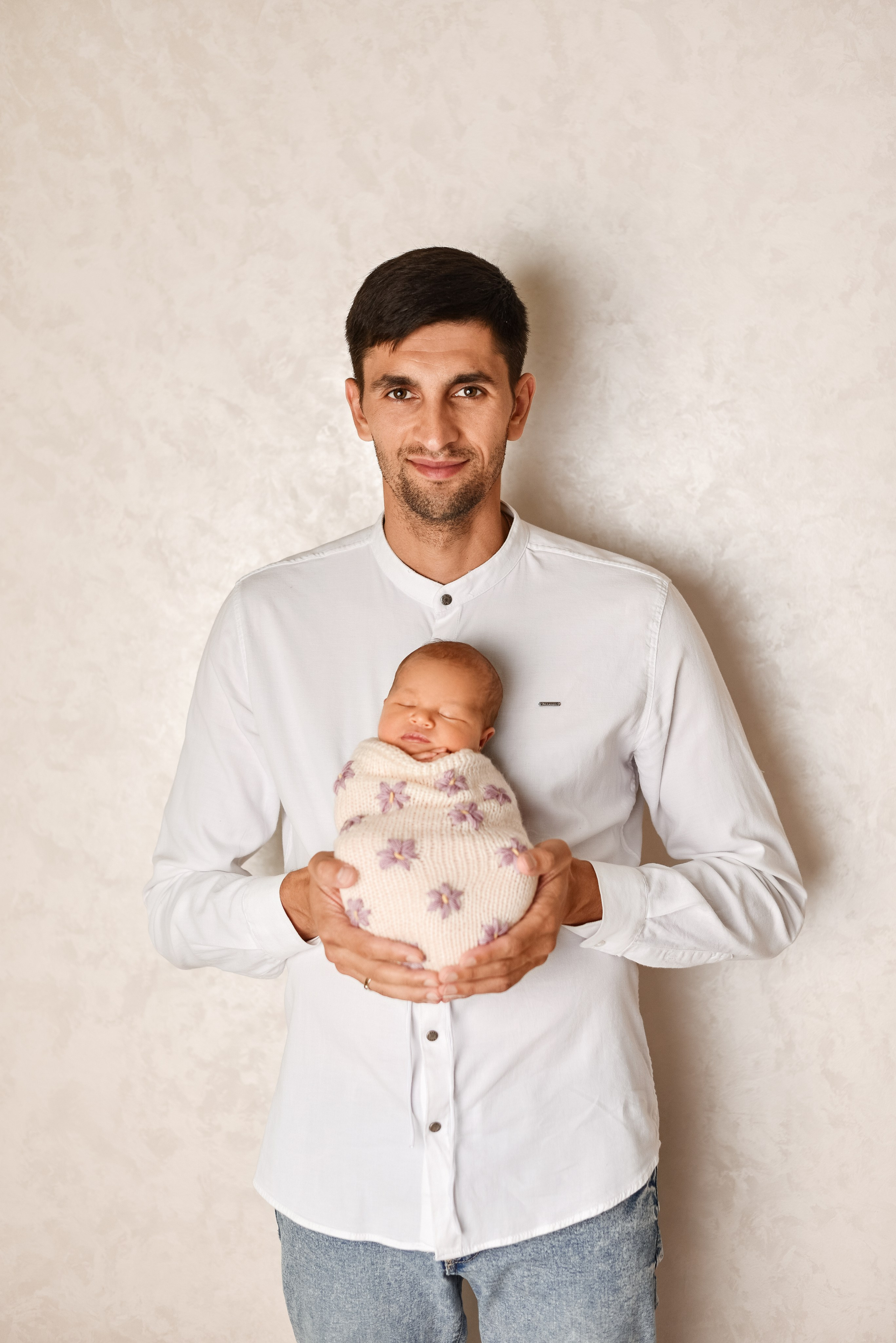 Кадры с родителями. Фотограф новорождённых в Сочи Наталия Дмитриева