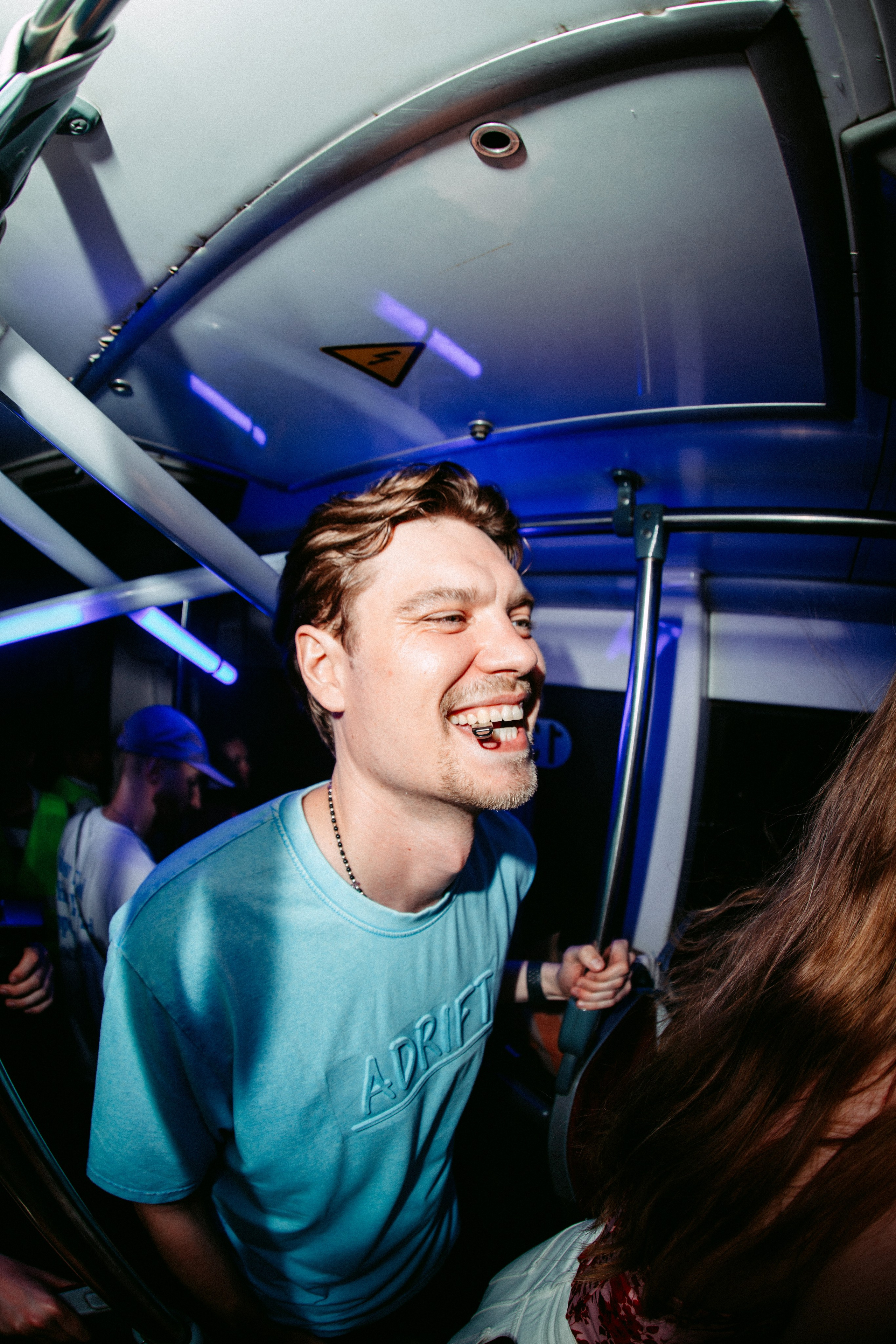 Вечеринка в трамвае / 2024. Саша Копылов, фотограф в Казани