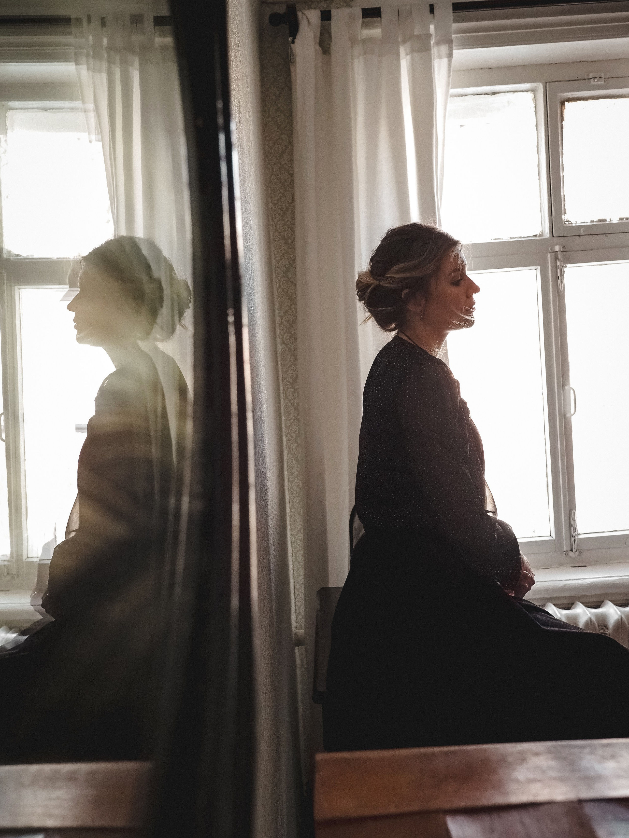 Ирина и Евгения в доме Пельцама. Семейный фотограф Ольга Барабанова