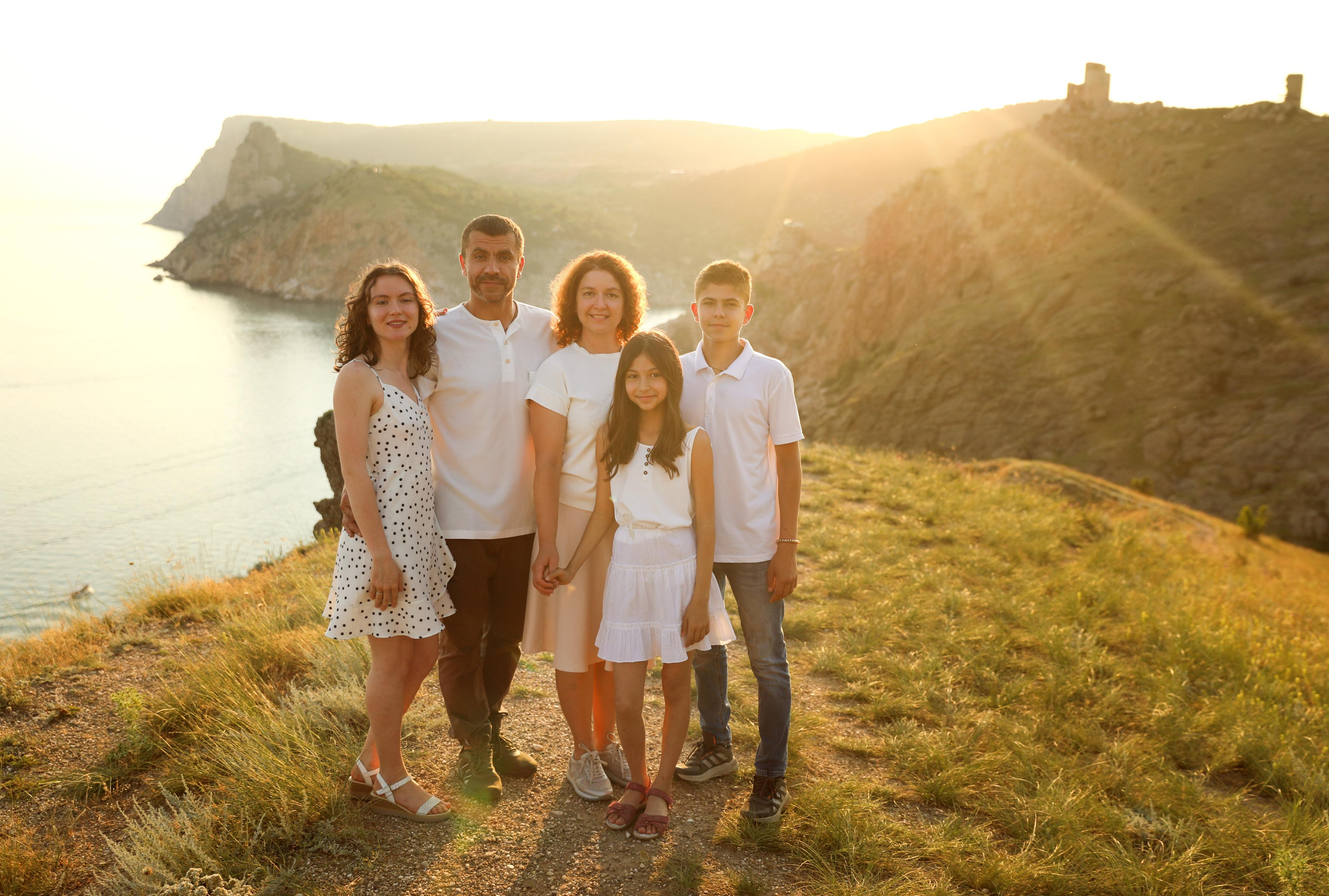 Балаклава большая семья. Свадебный и семейный фотограф в Севастополе и Крыму Анастасия Сураева