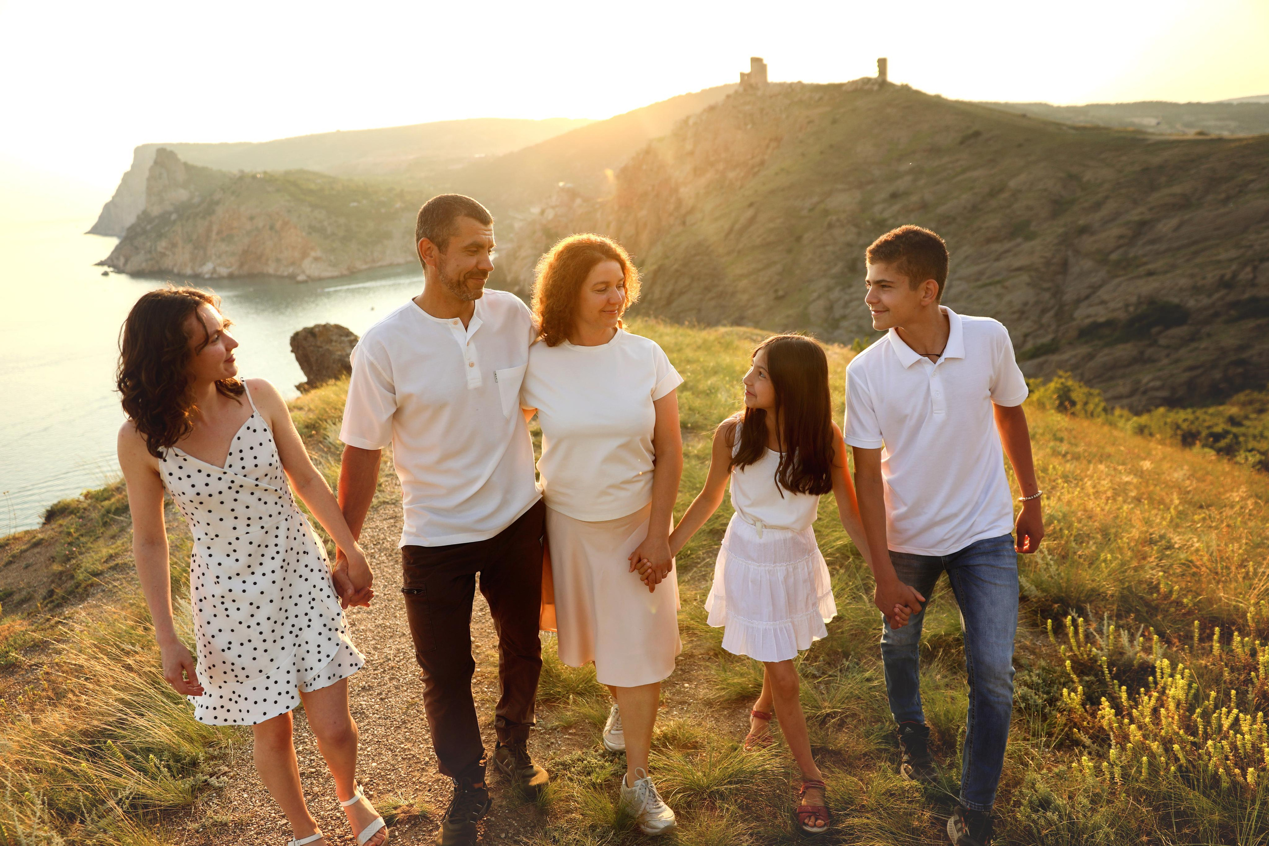 Балаклава большая семья. Свадебный и семейный фотограф в Севастополе и Крыму Анастасия Сураева