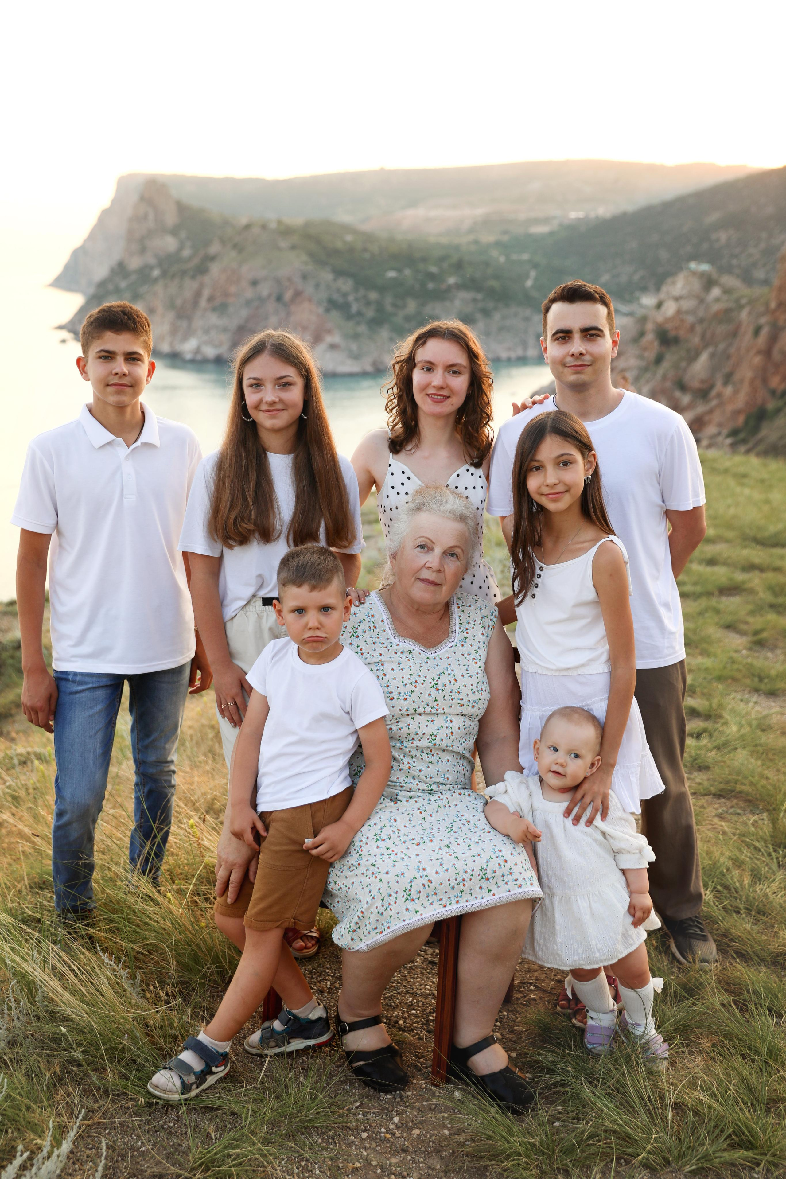 Балаклава большая семья. Свадебный и семейный фотограф в Севастополе и Крыму Анастасия Сураева