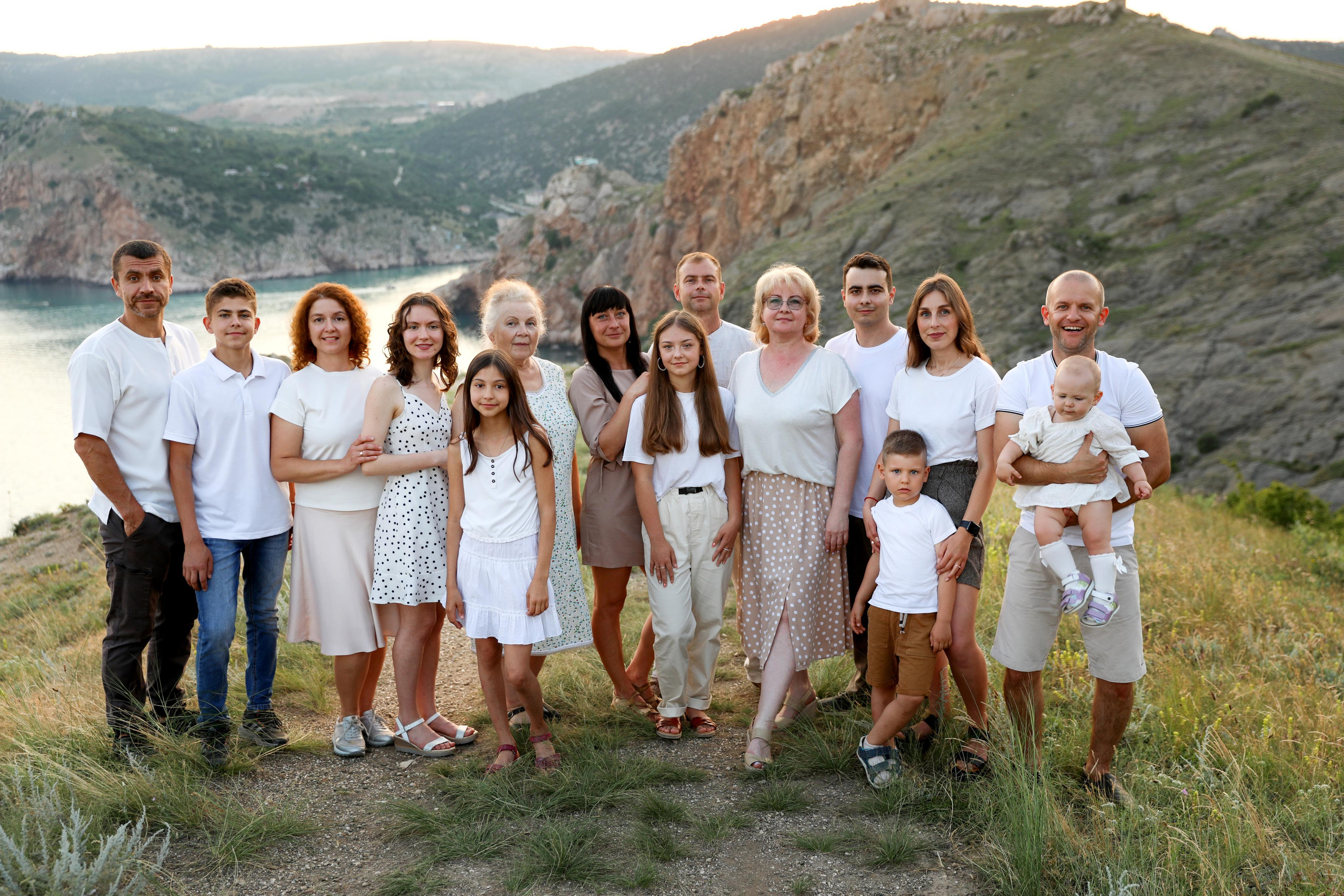 Балаклава большая семья. Свадебный и семейный фотограф в Севастополе и Крыму Анастасия Сураева