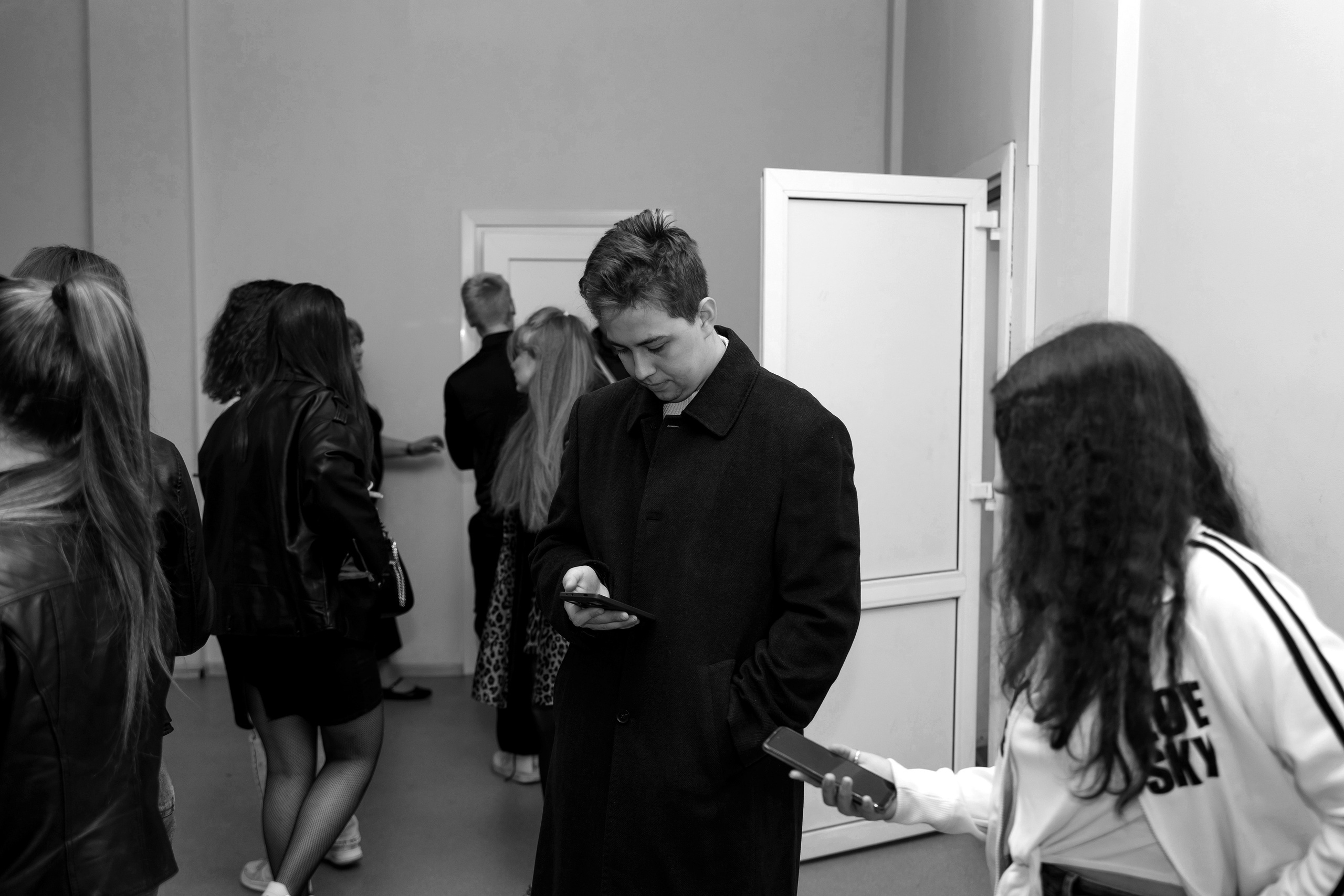 11 класс день не послушания в школе. Фотограф Любовь Корниенко, Примоский край