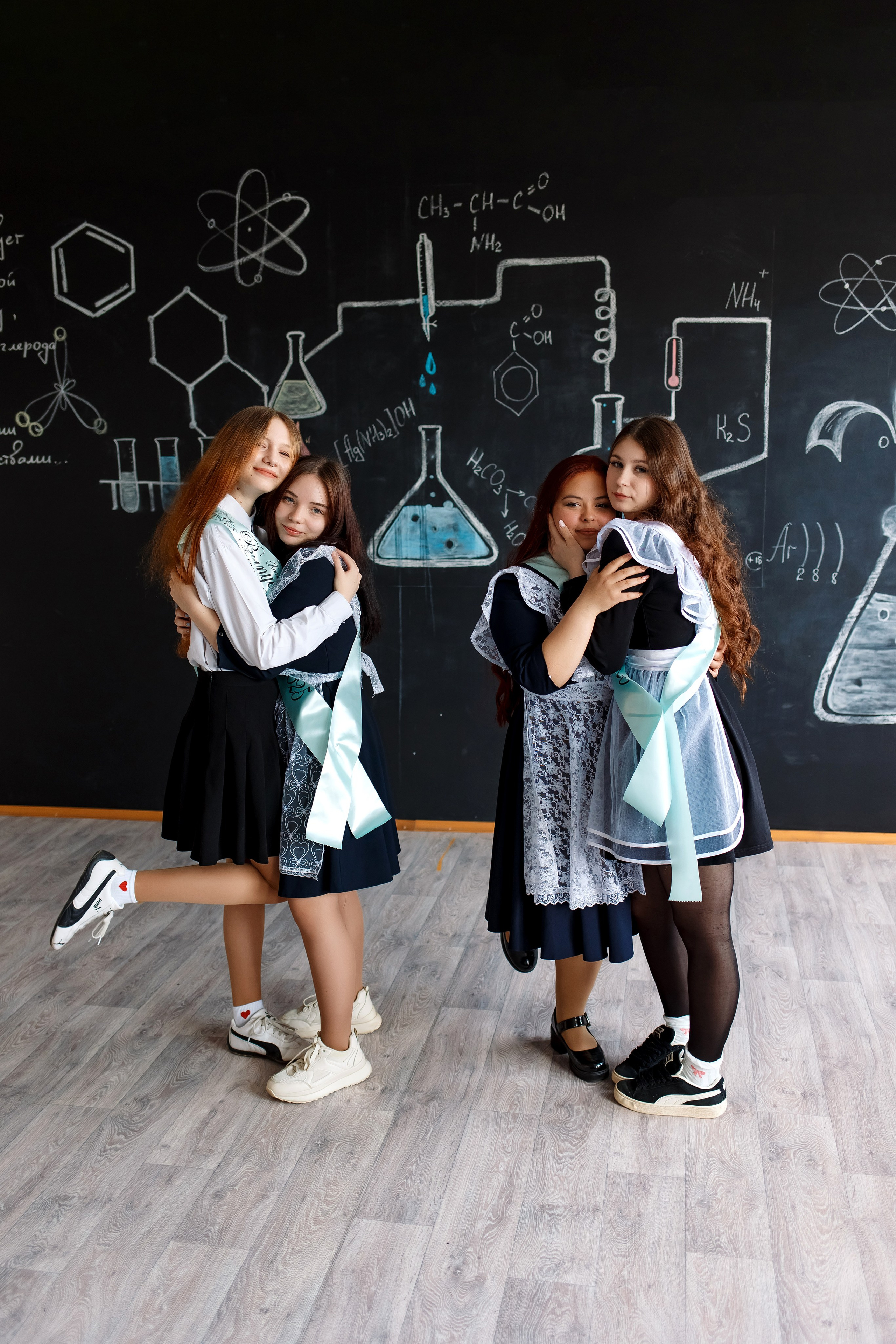 9 класс съемка в школе. Фотограф Любовь Корниенко, Примоский край