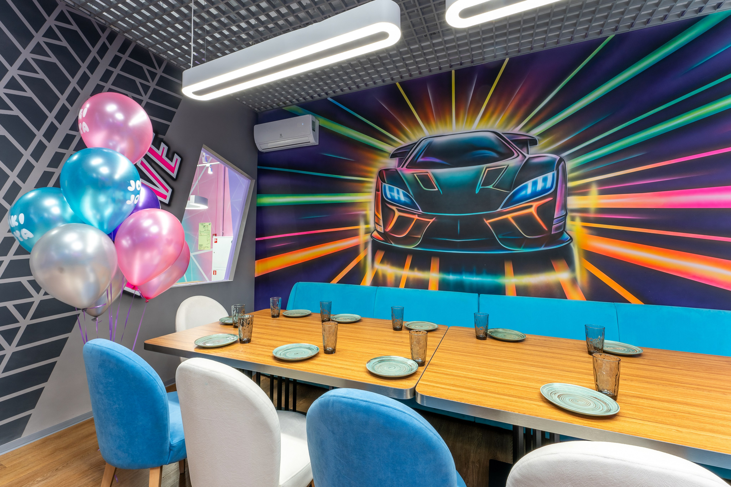 Парк развлечений Joki Joya Лефортово. Интерьерный фотограф Александра Солдатова