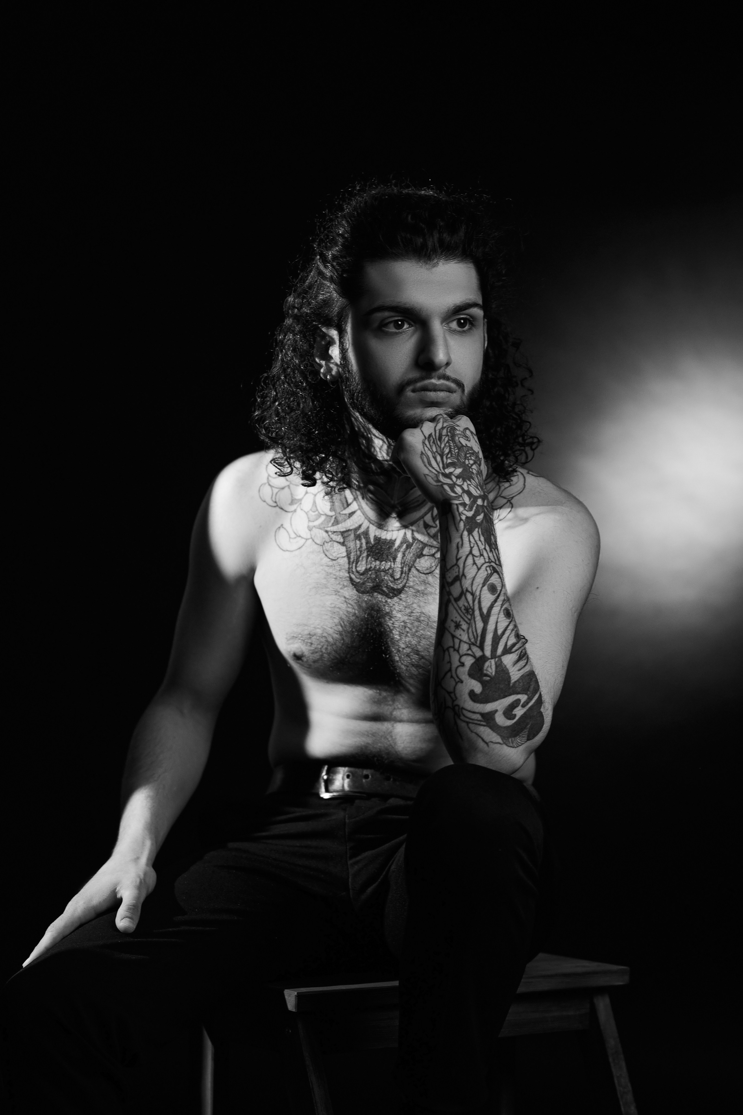 Давид в чб формате. Фотограф Регина Барская, Калуга