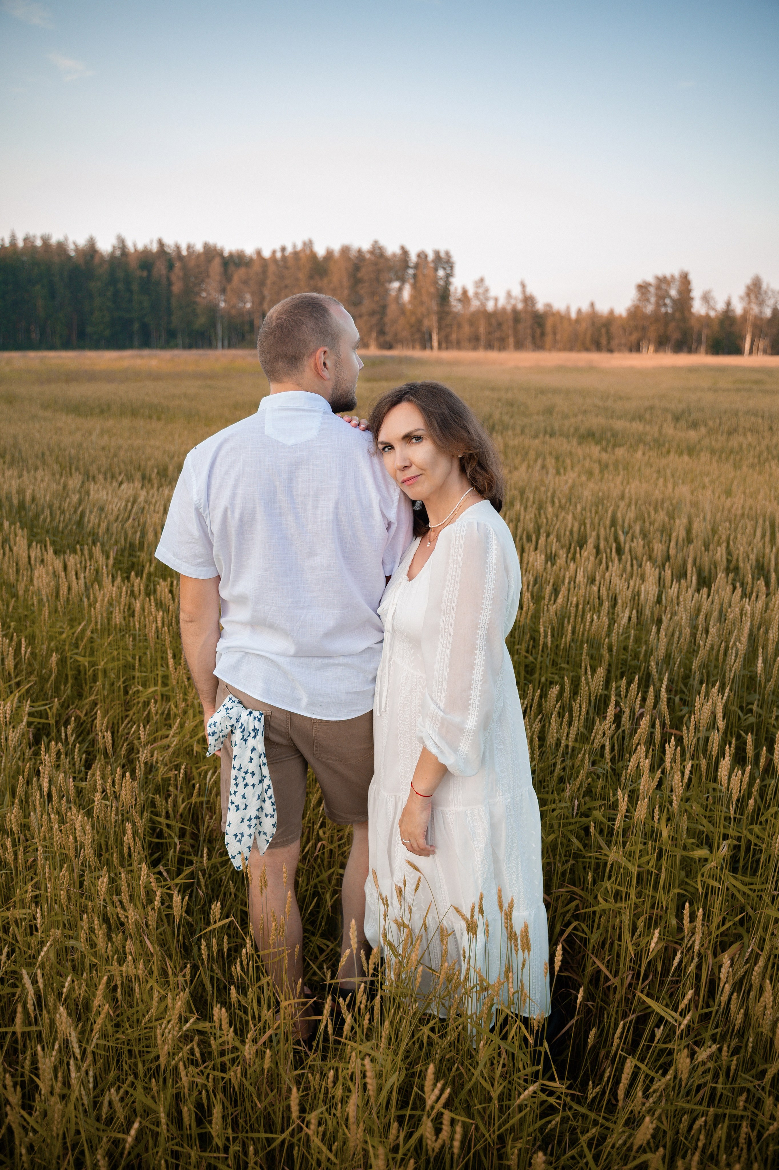 В полях. Фотограф Юлия Кондратьева