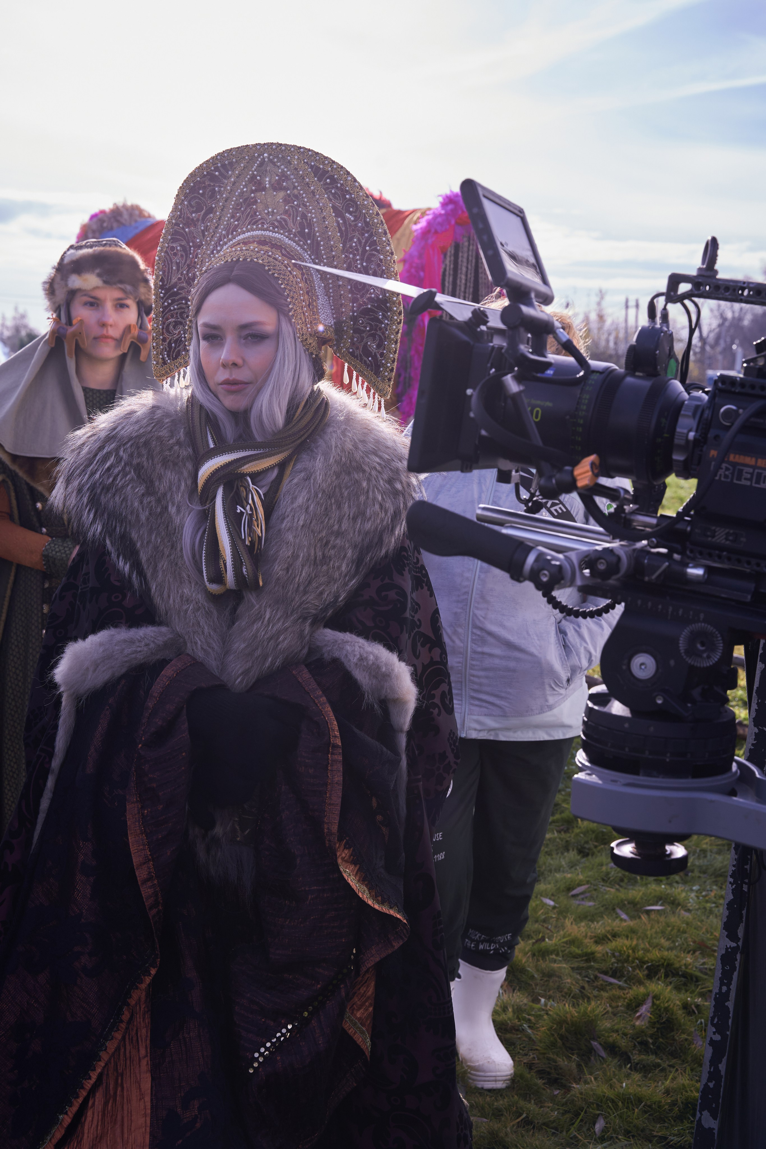 Бекстейдж съемки сериала. Krasnopoliophoto