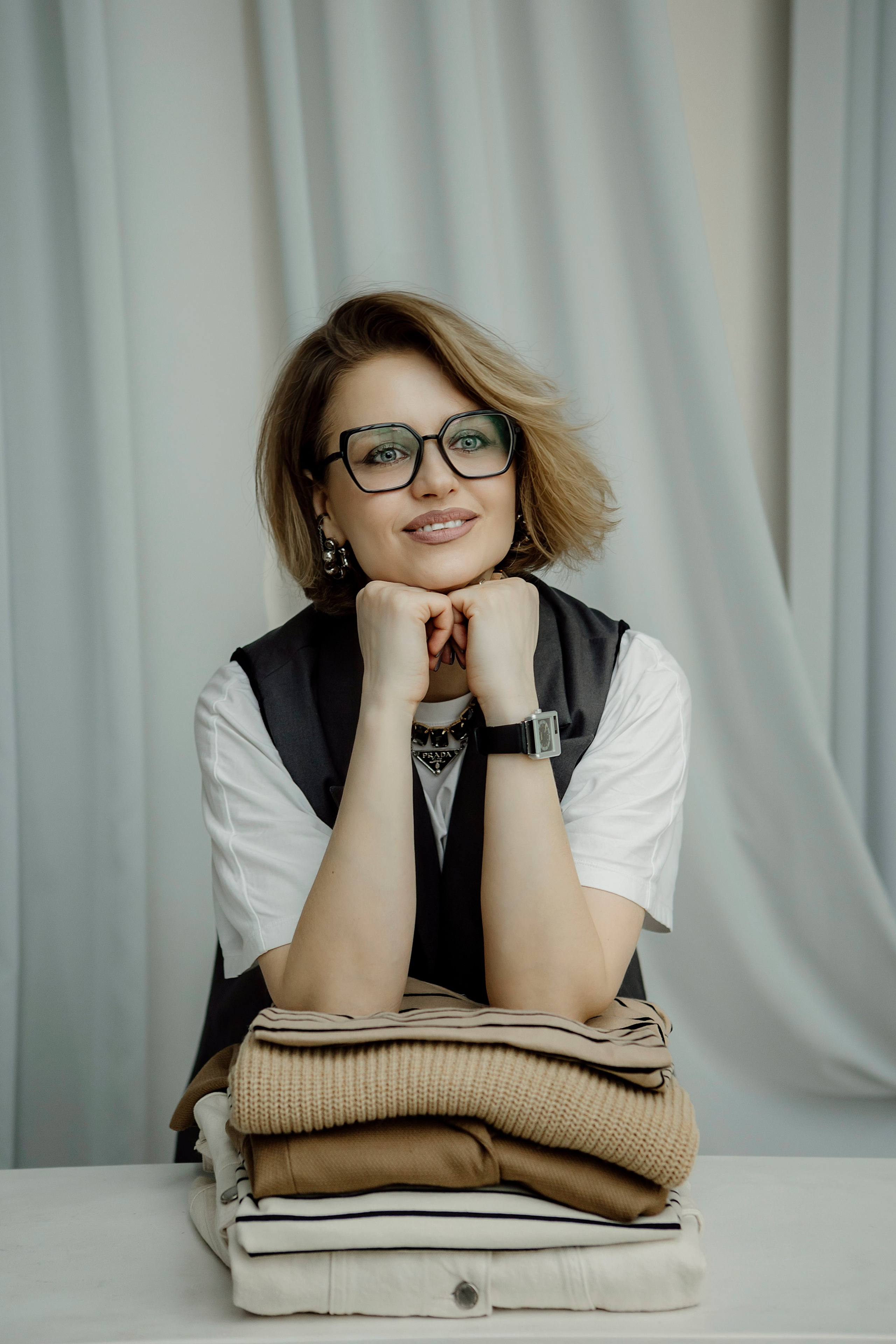 Контент для стилиста по одежде. Деловая и Бизнес съемка в  Москве Инесса Грушко