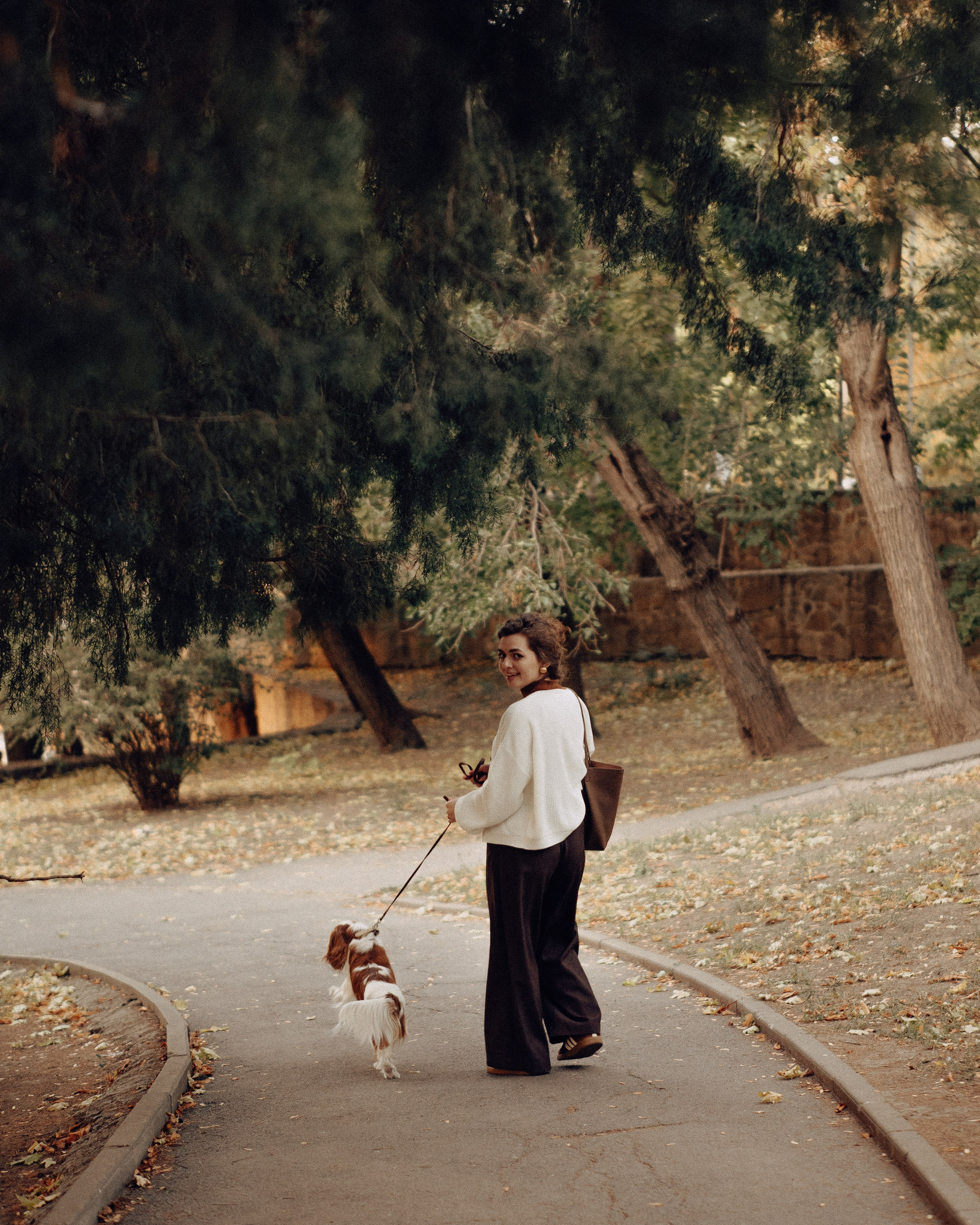 Осенняя фотосессия с собачкой