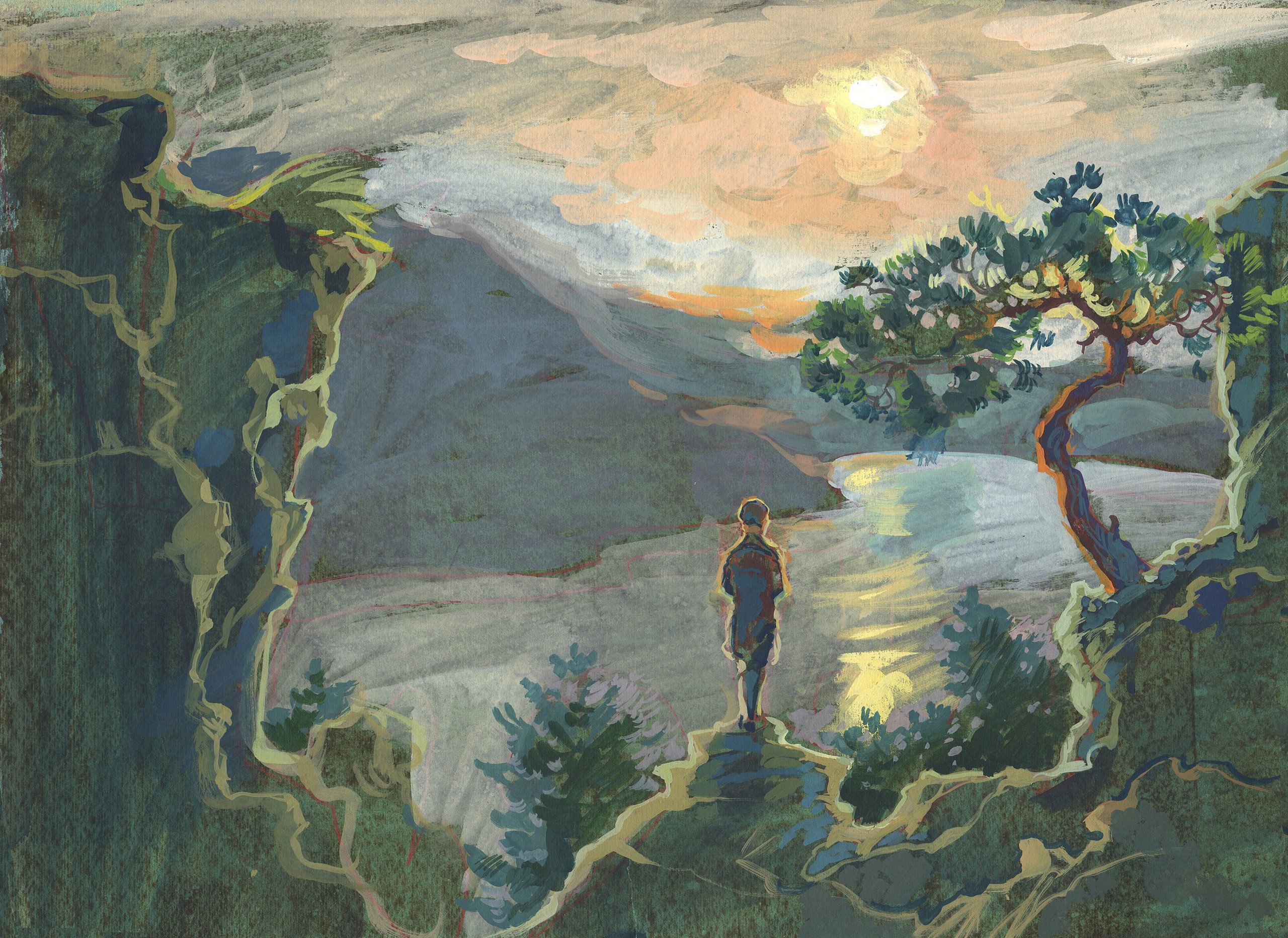 Григ. Художник Анна Хопта