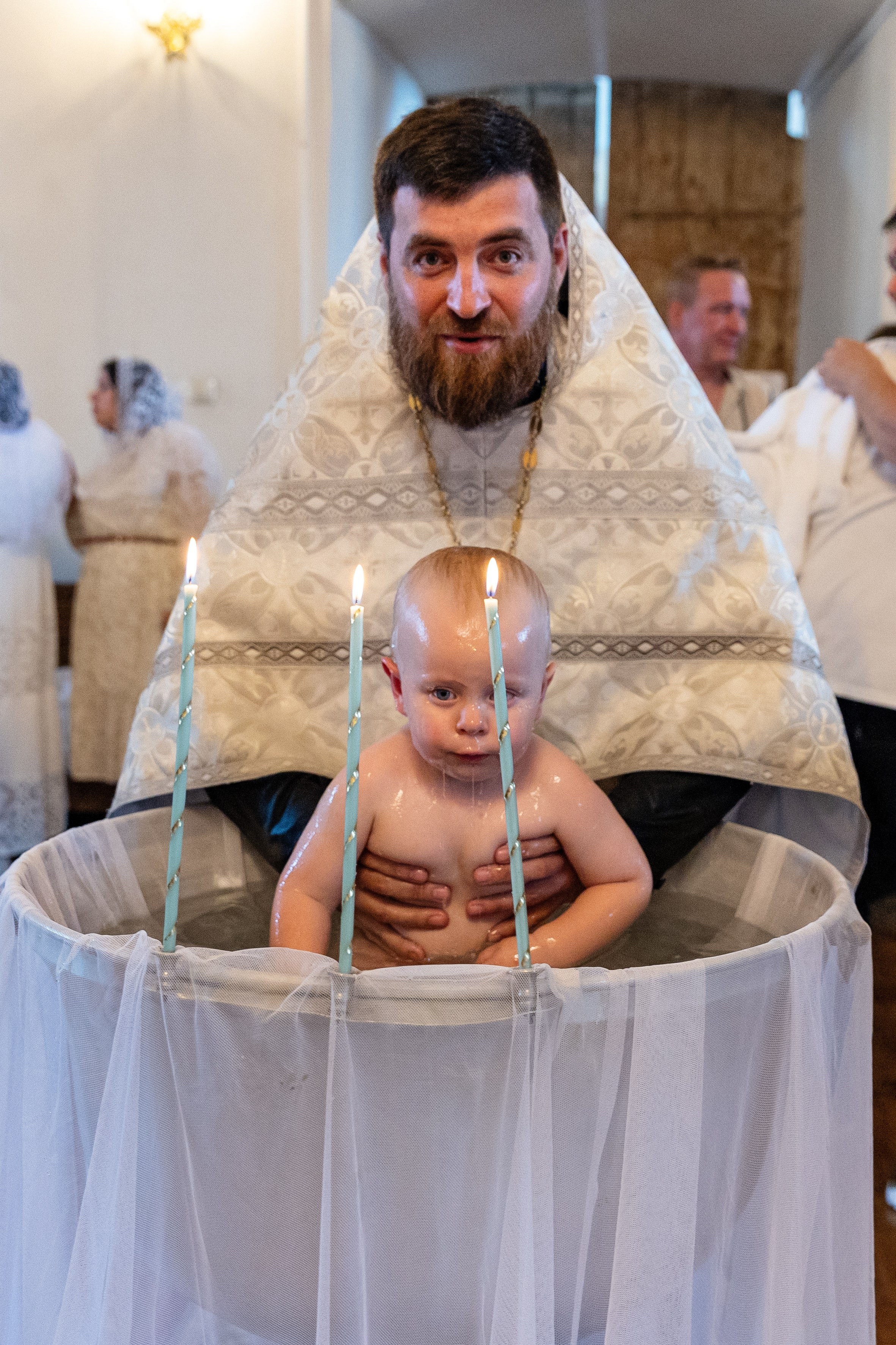 Крещение Аркадия. Семейный фотограф Раменское, Жуковский