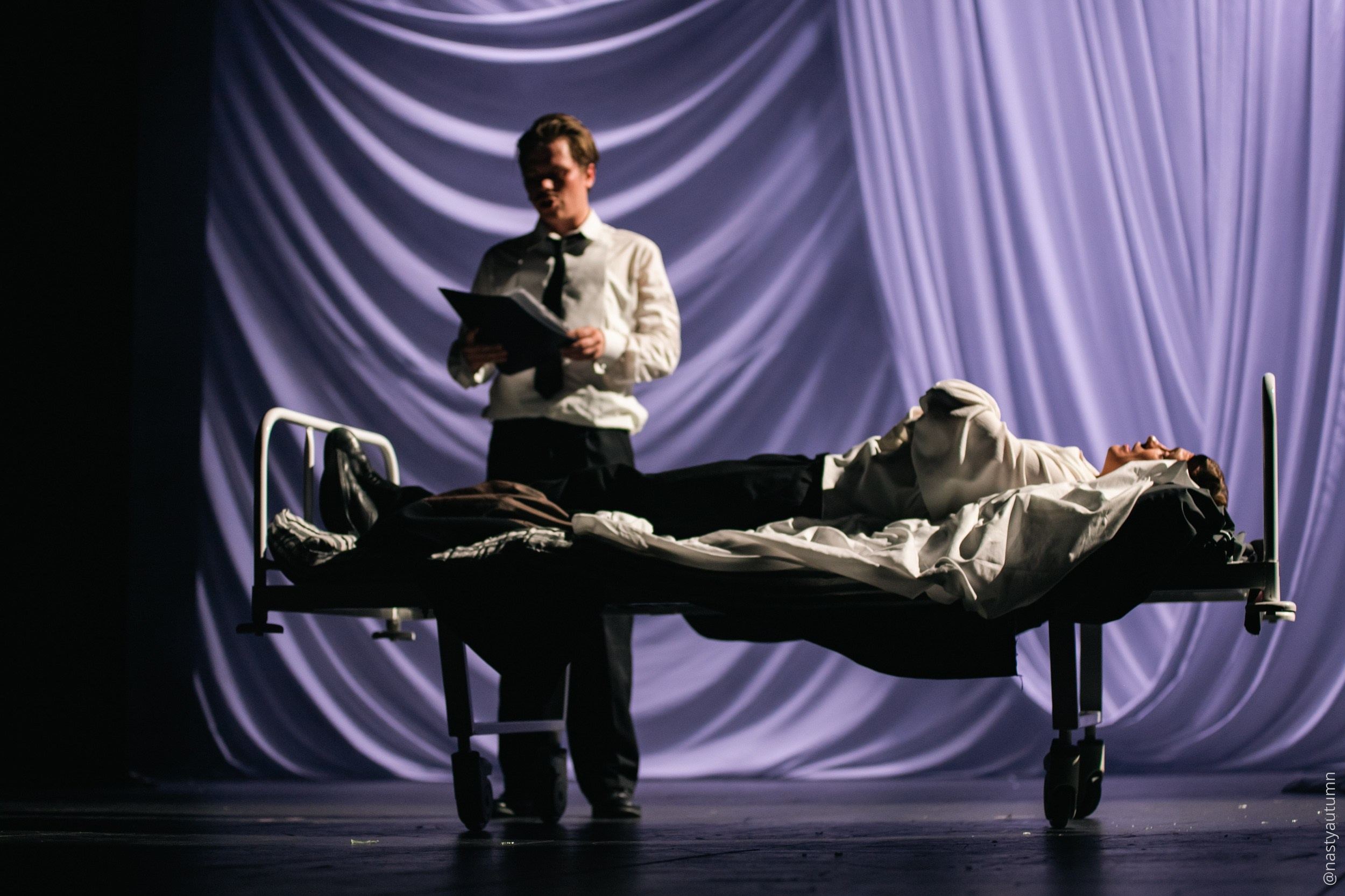 Генеральный прогон «Маяковский. Я сам.». Репортажный и концертный фотограф в Москве Анастасия Осень