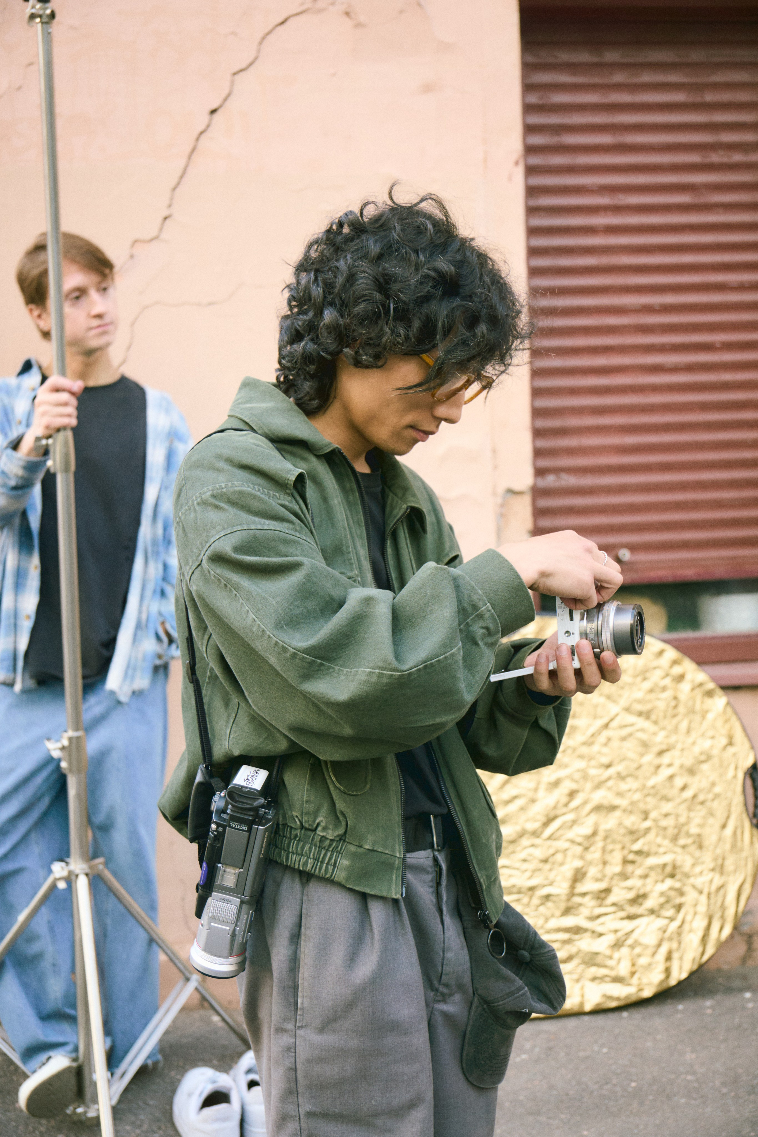 Бэкстейдж для Вовы и Полины. Фотограф Валерий Федяев | vallerzu