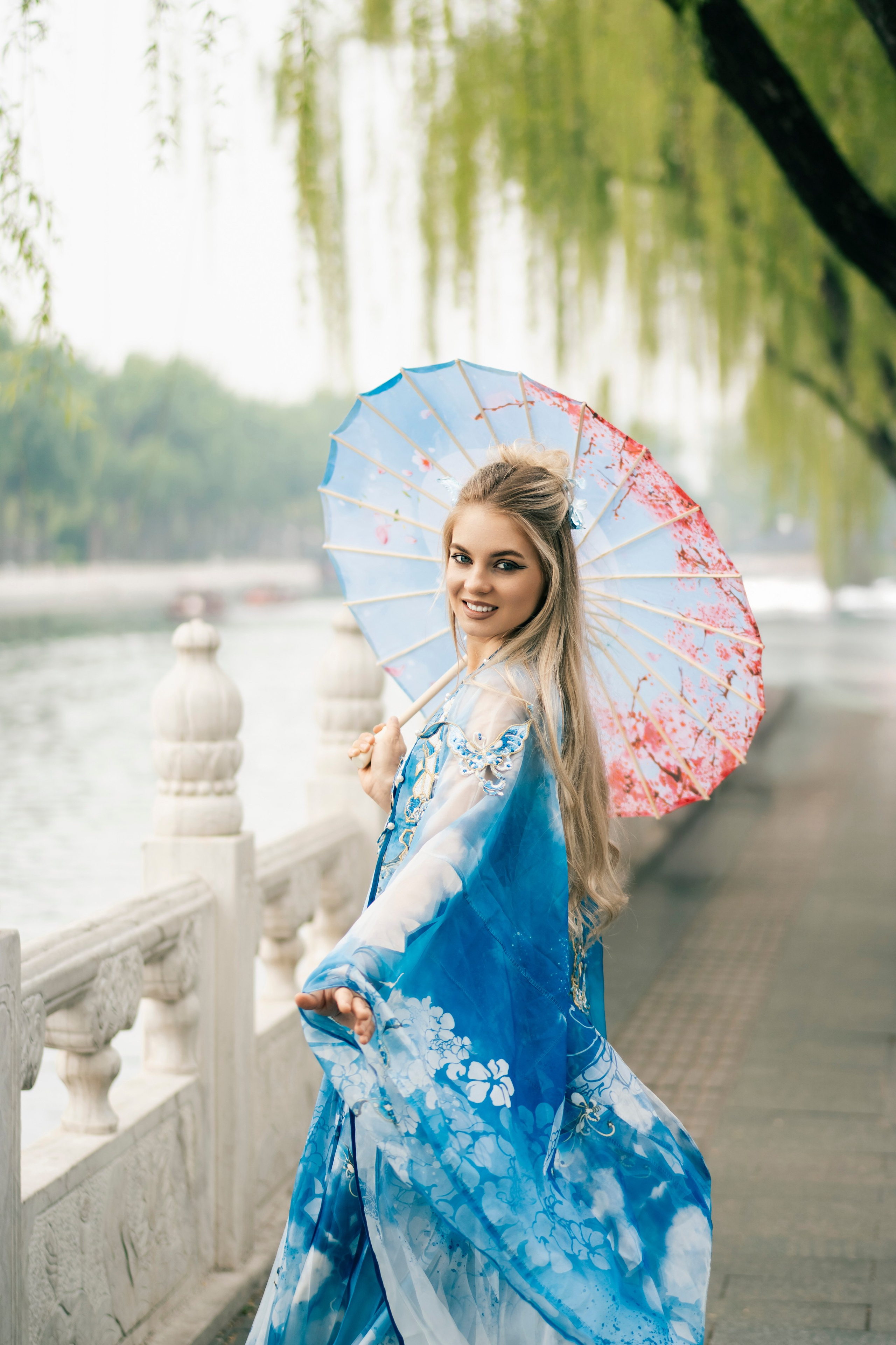 Photoshoot in Hanfu dresses