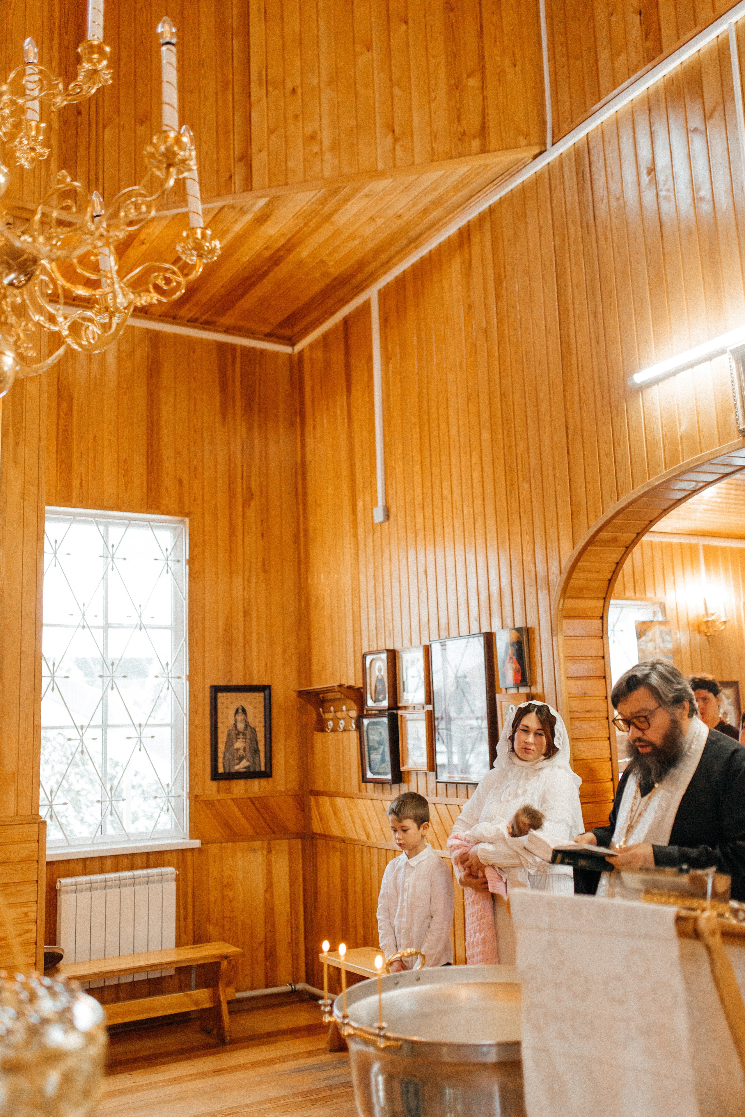 Крещение. Семейный и портретный фотограф в Новосибирске Мария Хлебус