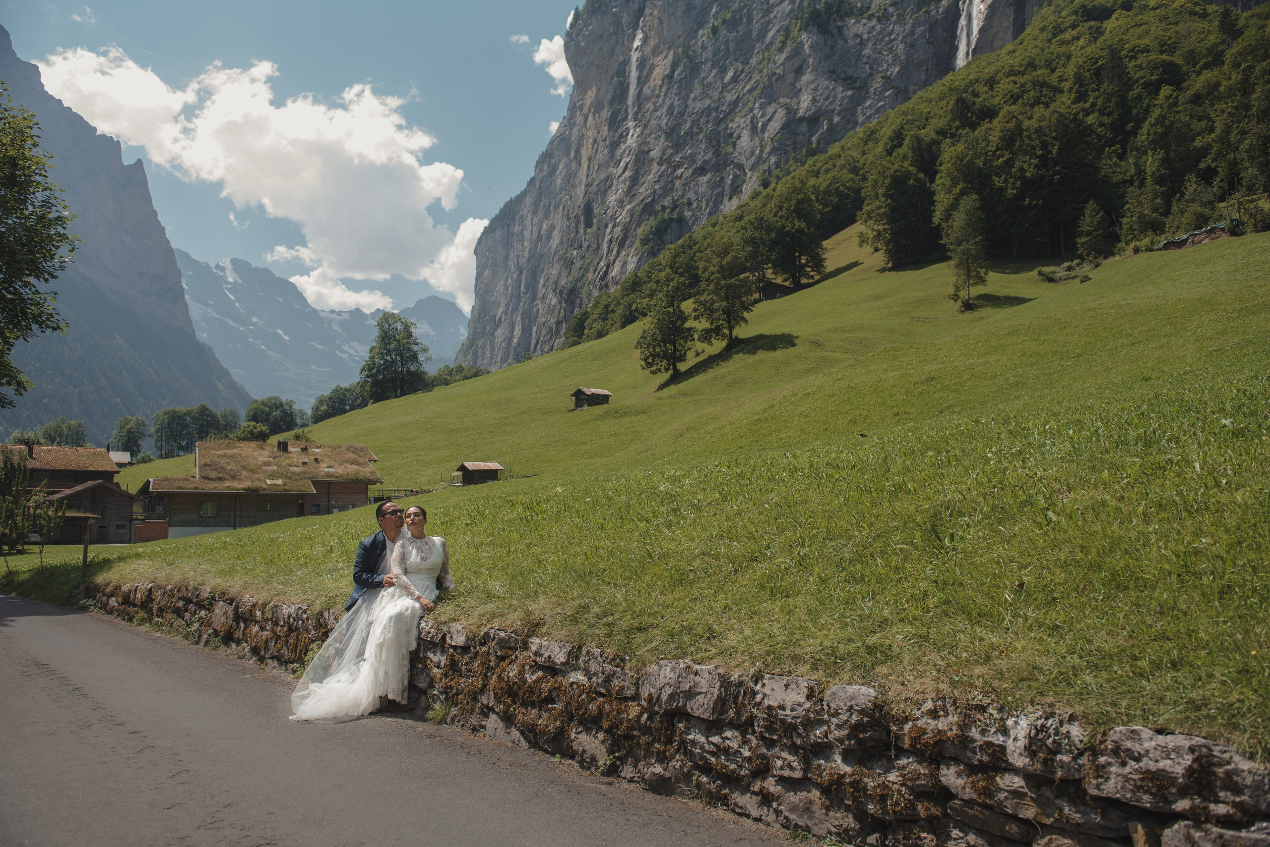 Berta & Orlando (Lauterbrunnen, Switzerland). Photographer in Interlaken area