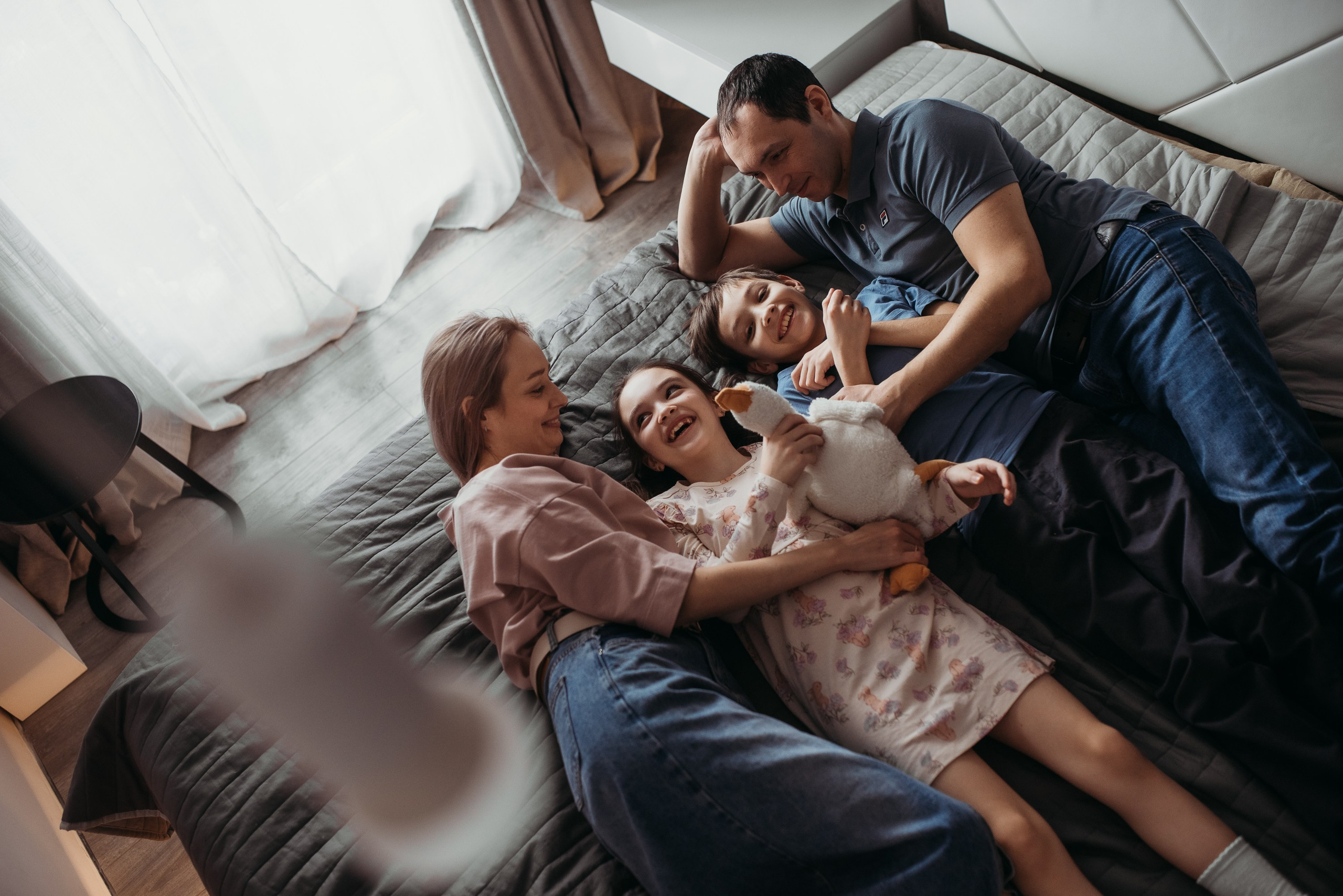 Ира, Денис, Артем и Алиса. Семейный и детский фотограф в Новосибирске и Краснообске — Анна Ким