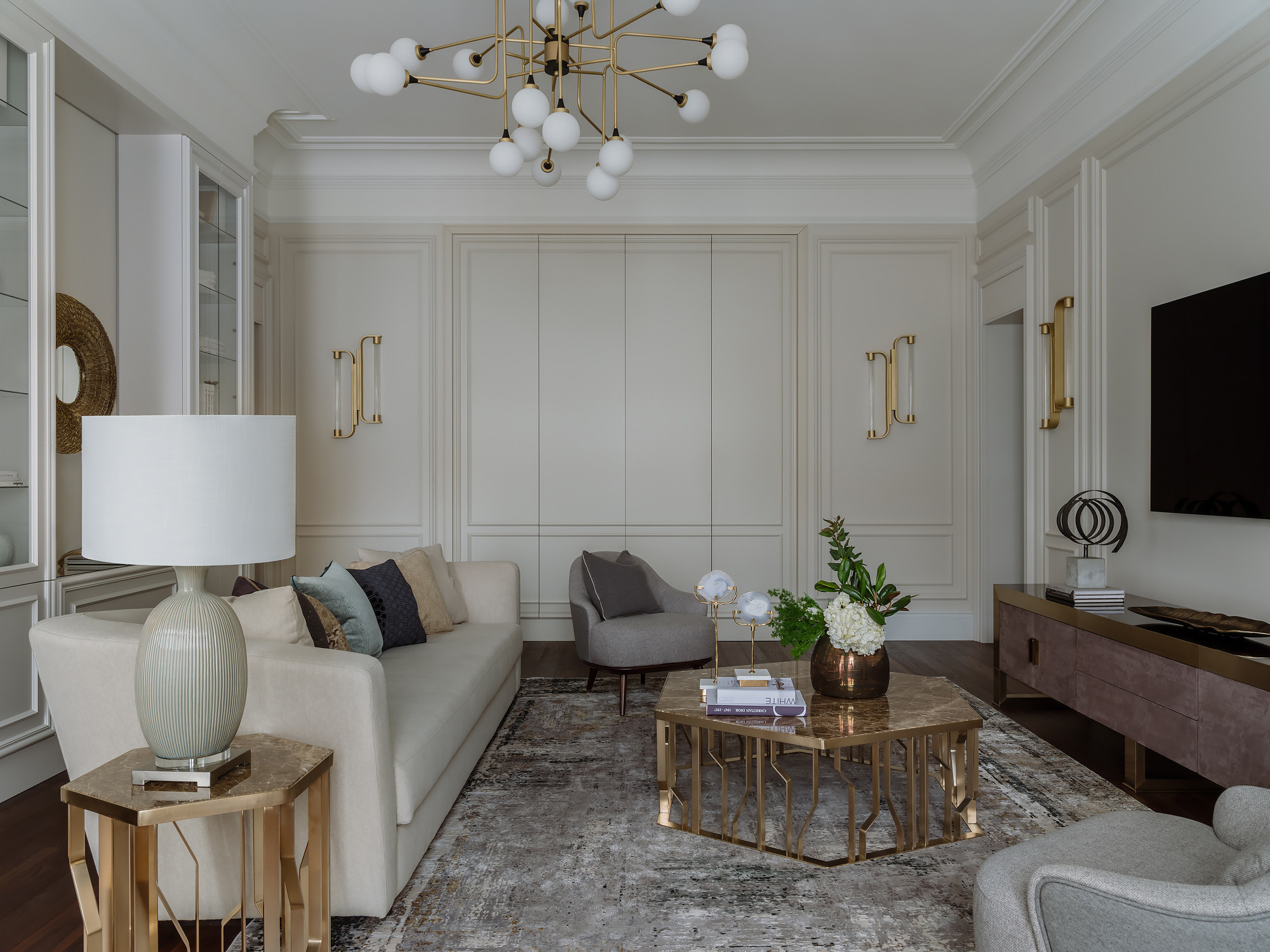 Милютинский переулок. Дизайн интерьера в Москве