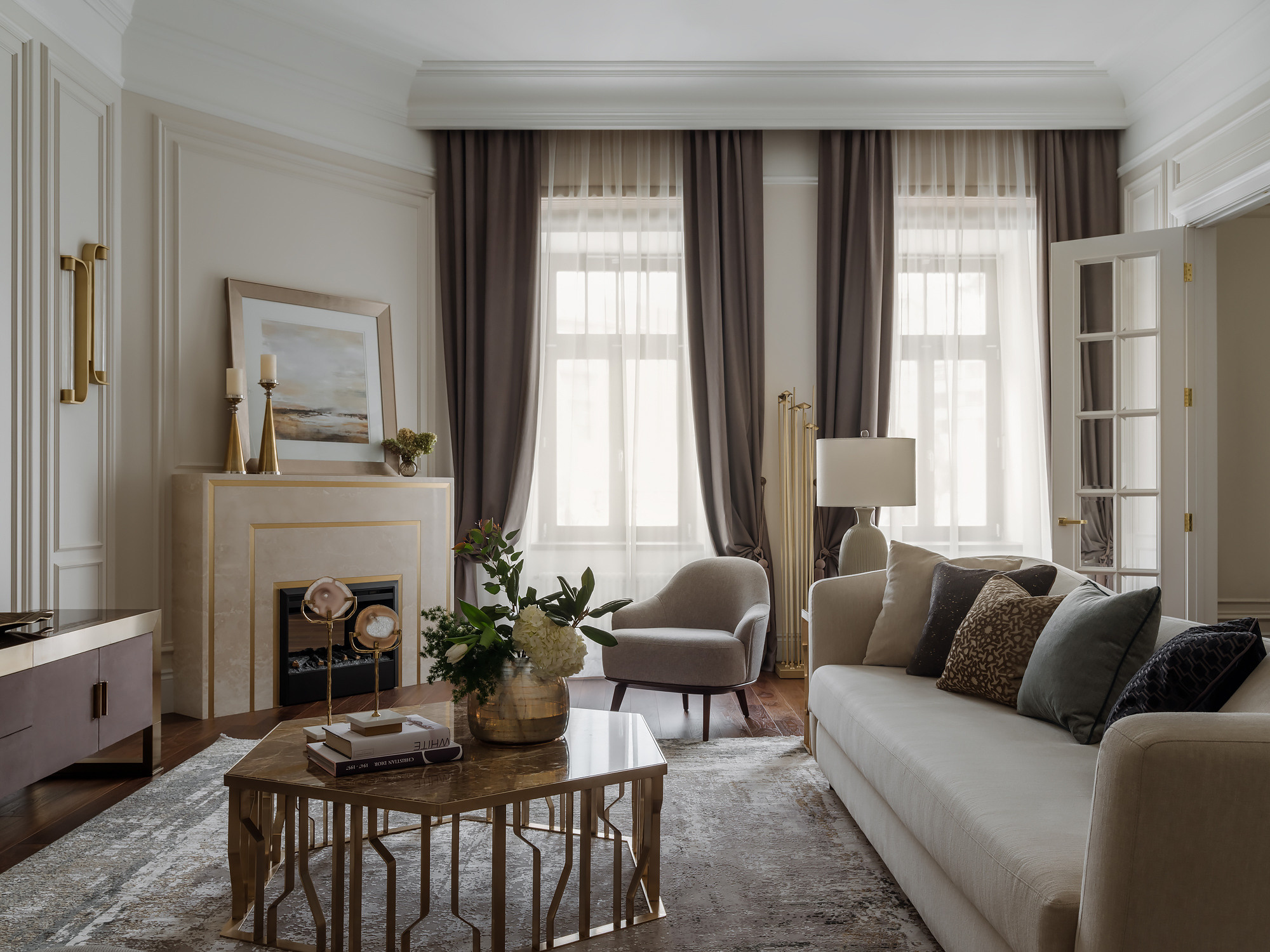 Милютинский переулок. Дизайн интерьера в Москве